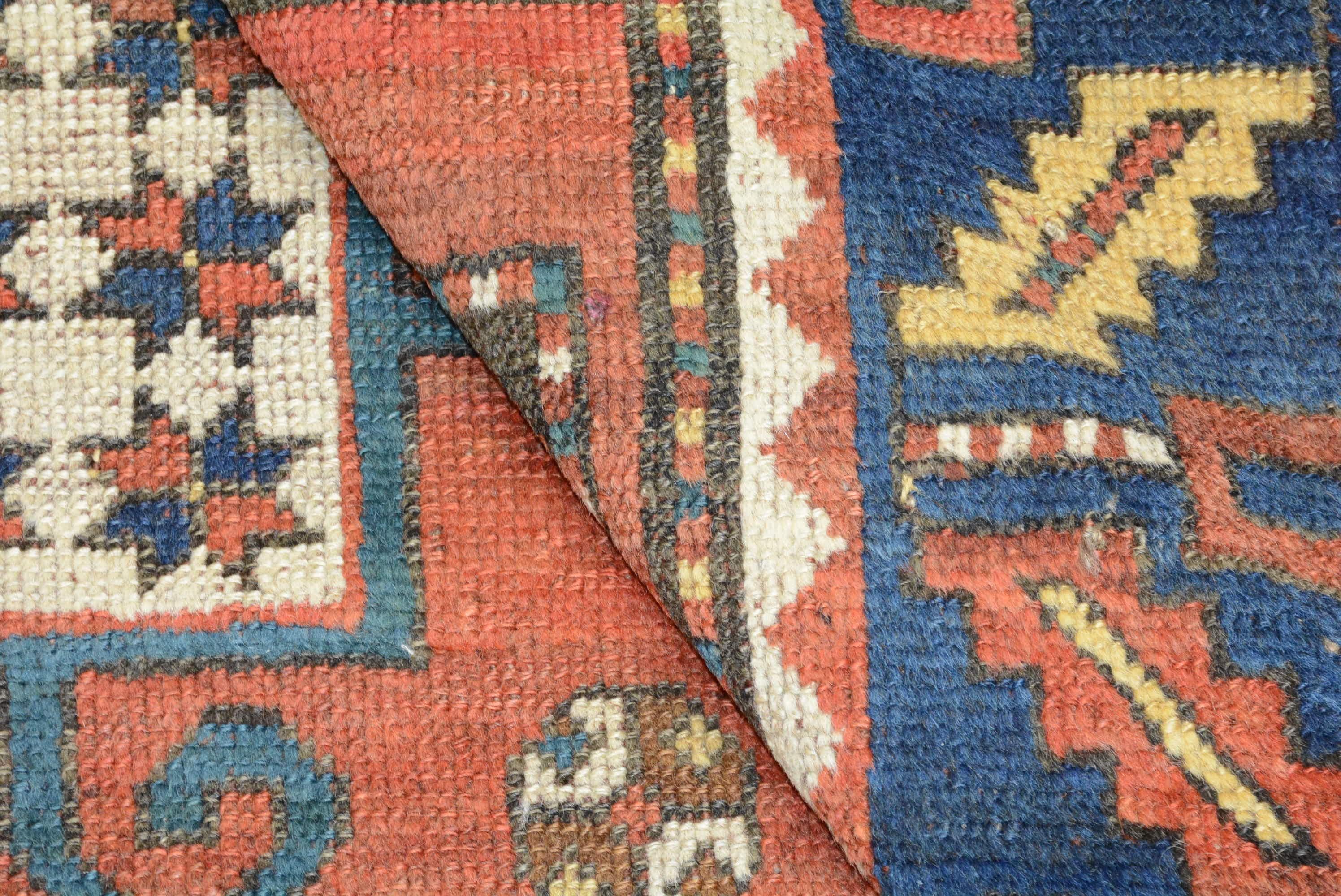 19th Century Antique Karachopf Kazak Rug