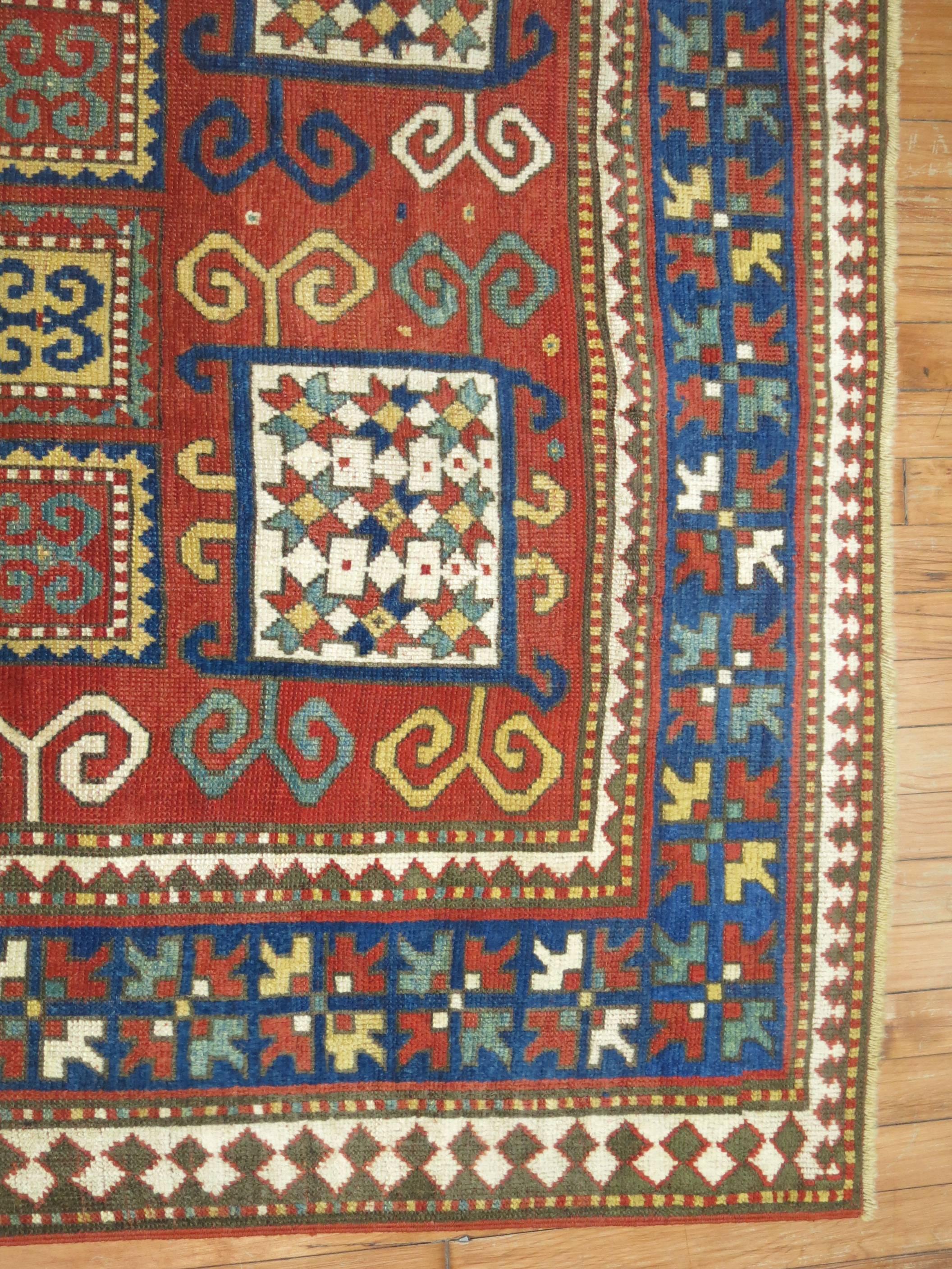 Antique Karachopt Kazak Rug, 'Karachop' 3