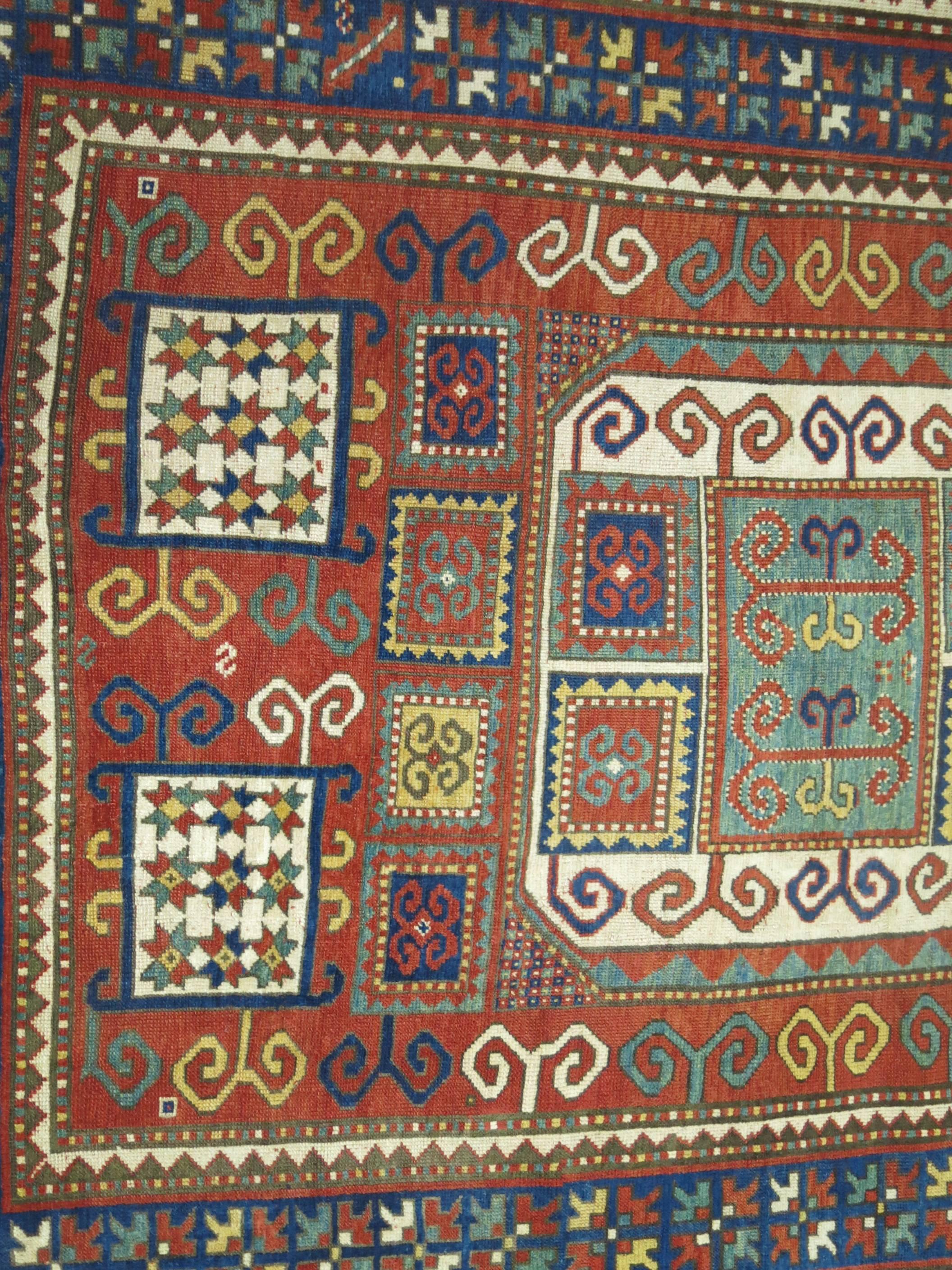 Antique Karachopt Kazak Rug, 'Karachop' 4
