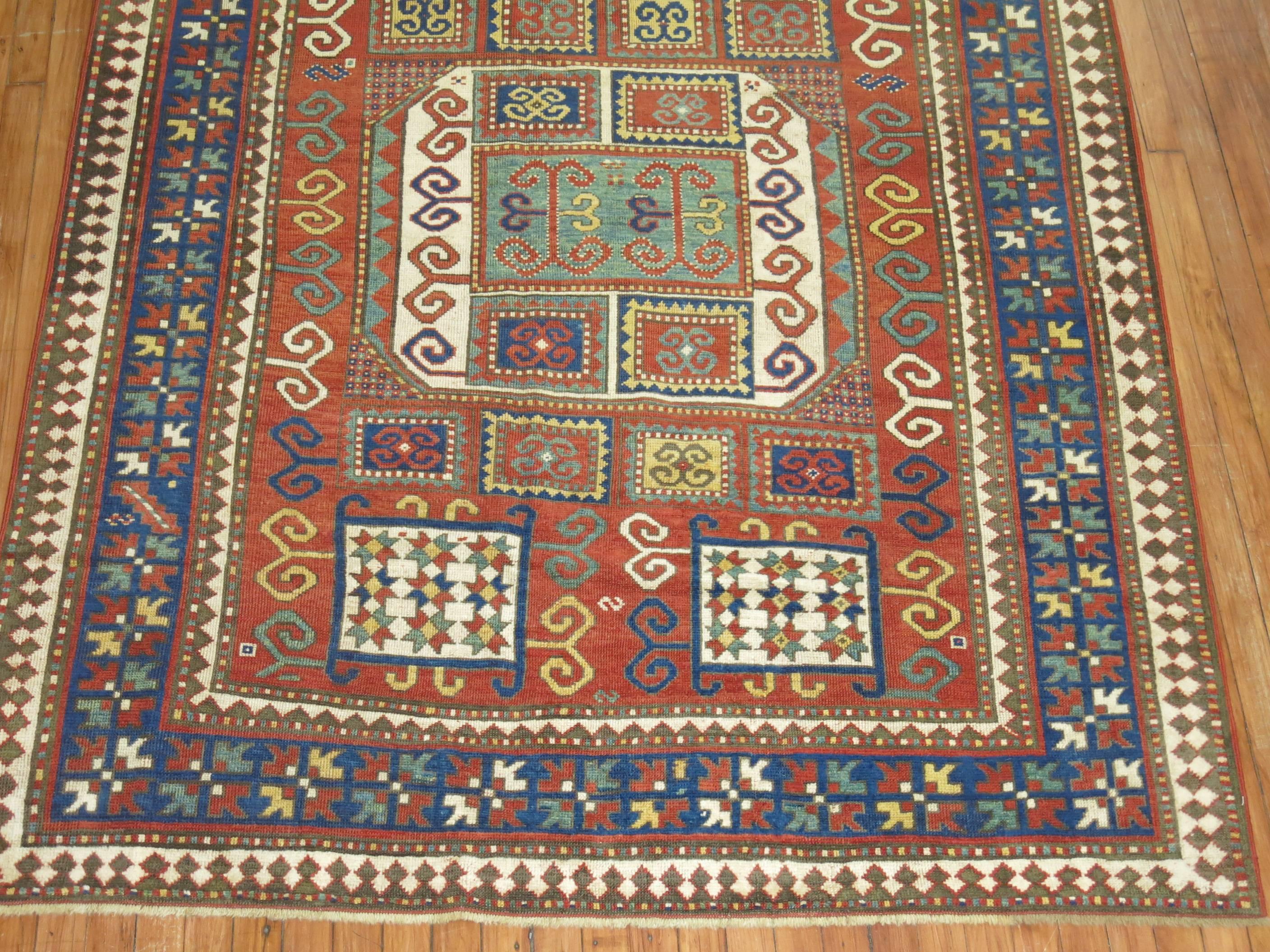 Antique Karachopt Kazak Rug, 'Karachop' 9