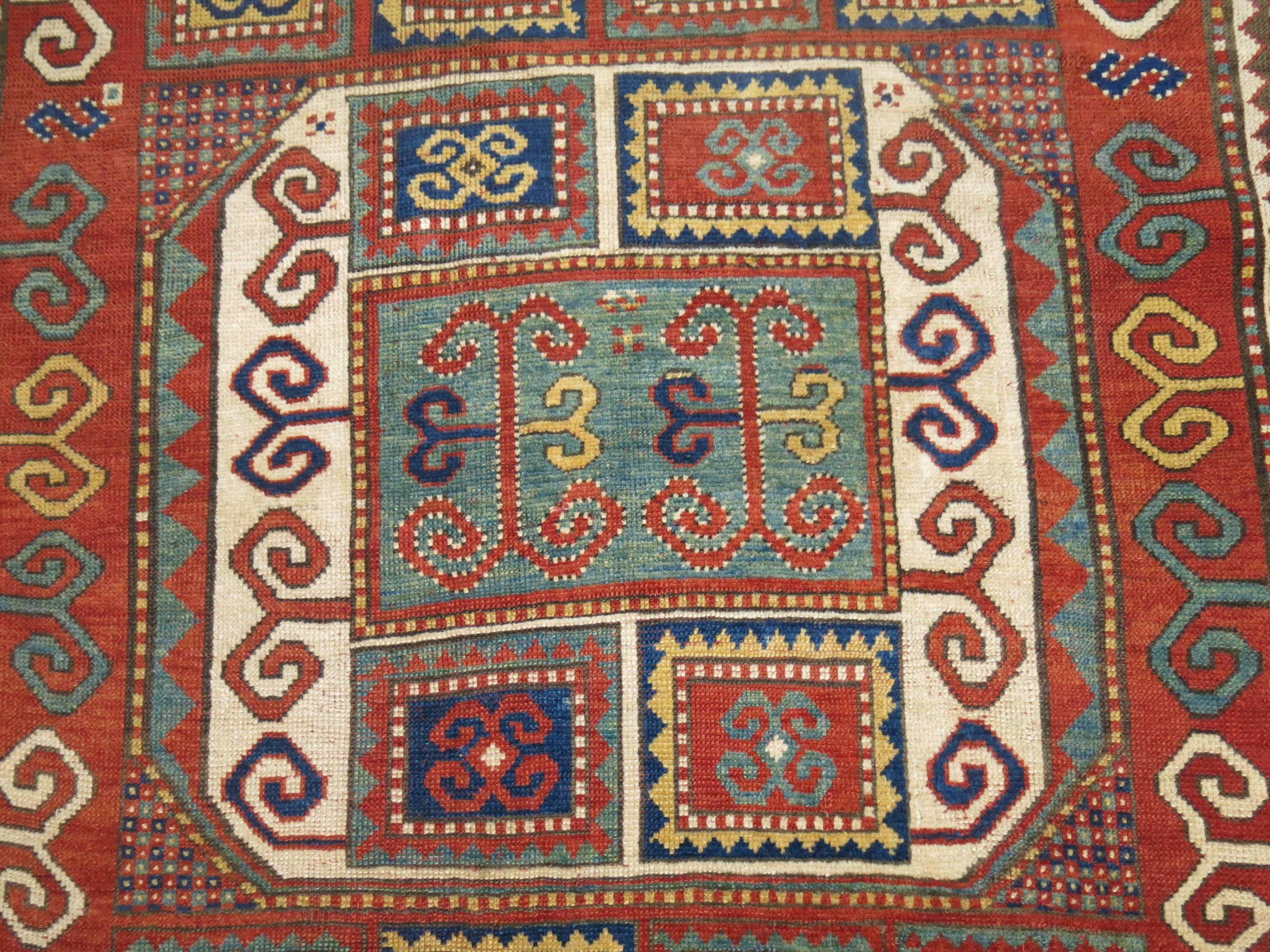 Caucasian Antique Karachopt Kazak Rug, 'Karachop'