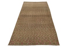 Antique Karadagh (Barabagh) Runner – Earthy Geometric Tribal Design