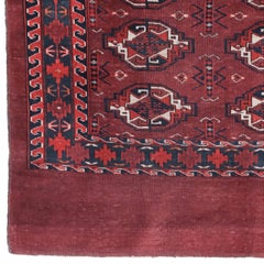Antique Karadashli Chuval - 19th Century Turkmen Karadashli Chuval