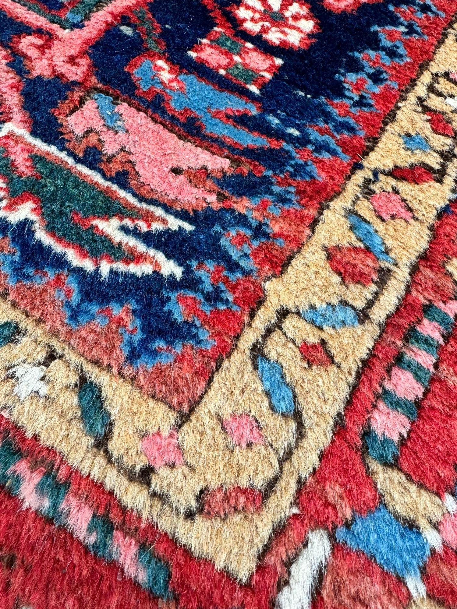 Tappeto antico Karadja 1,35 m x 1,00 m in vendita 5