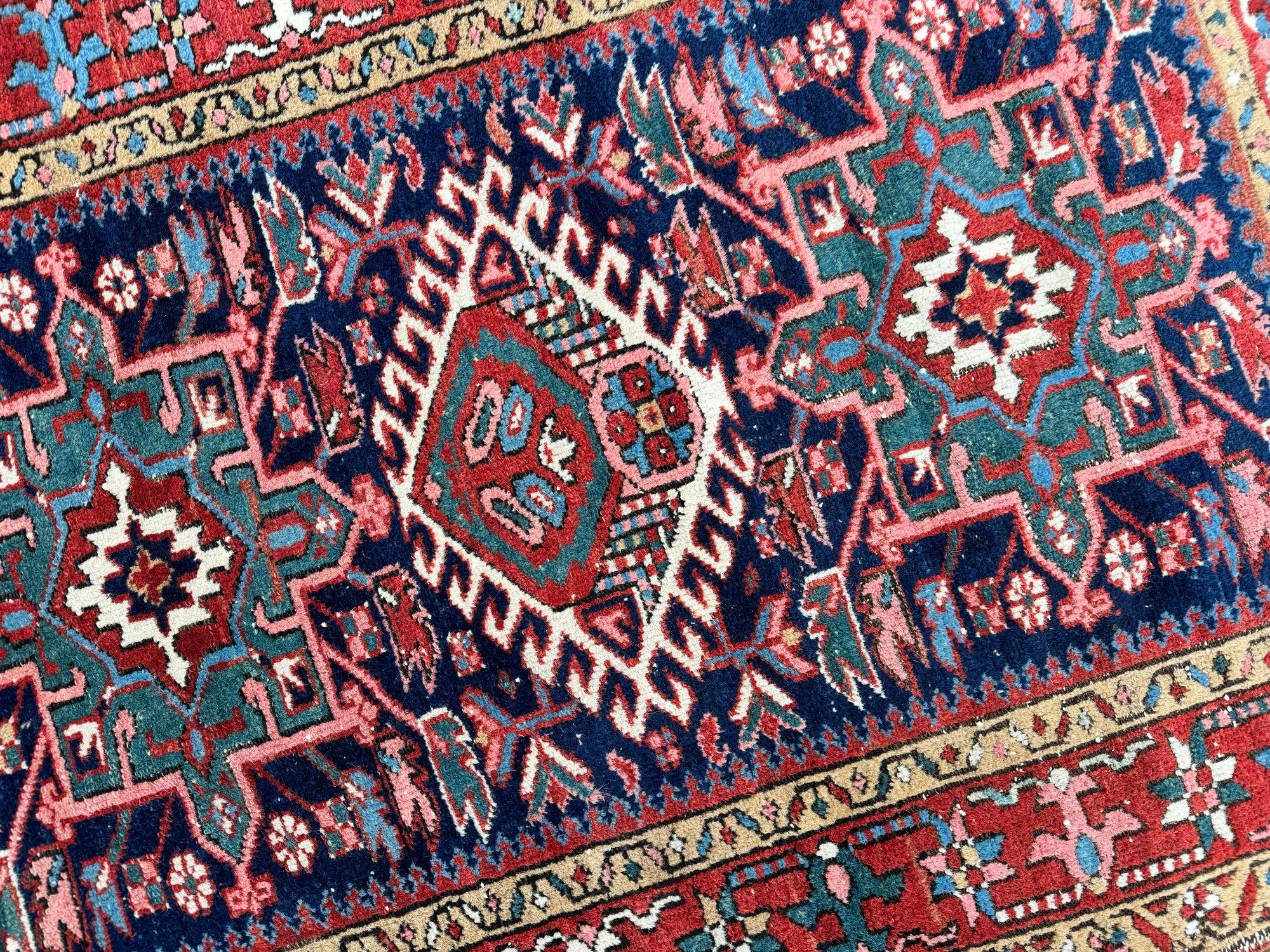 Tappeto antico Karadja 1,35 m x 1,00 m in vendita 6