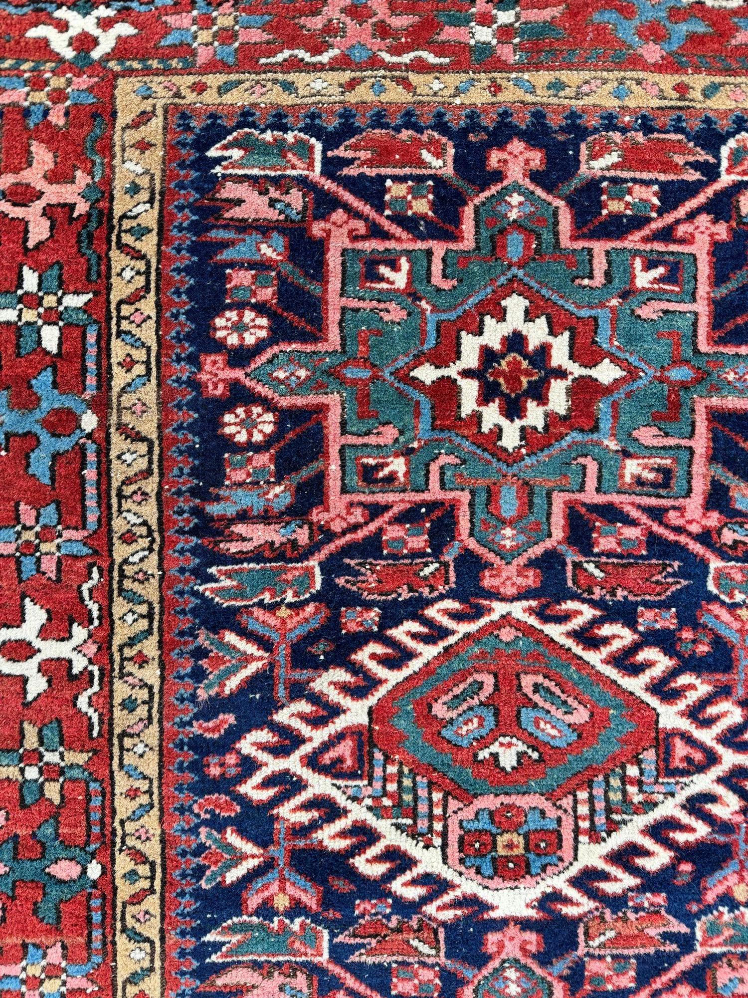 Tappeto antico Karadja 1,35 m x 1,00 m in vendita 7