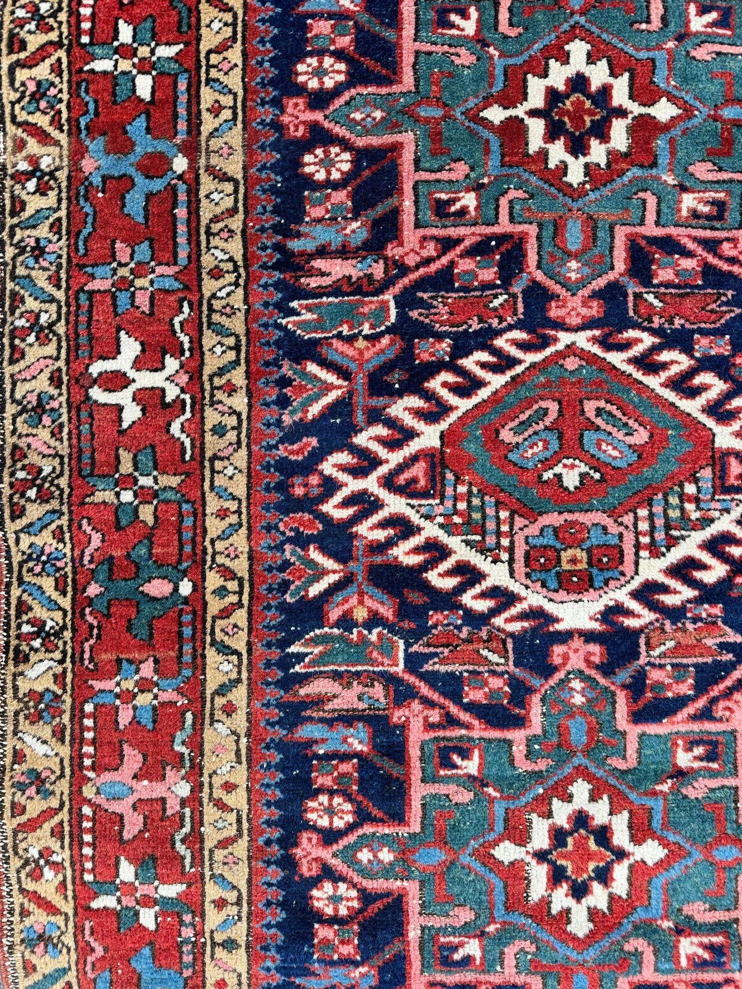 Tappeto antico Karadja 1,35 m x 1,00 m in vendita 8