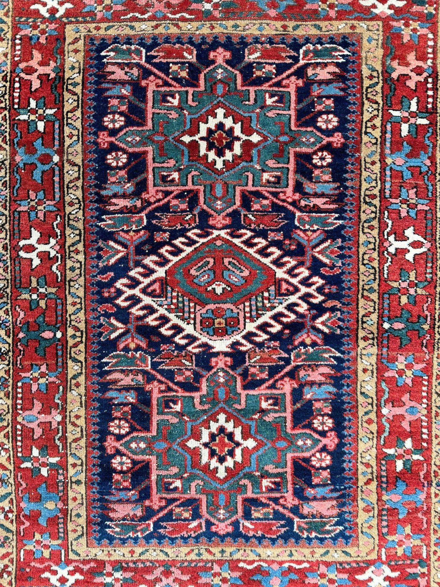 Tappeto antico Karadja 1,35 m x 1,00 m in vendita 9