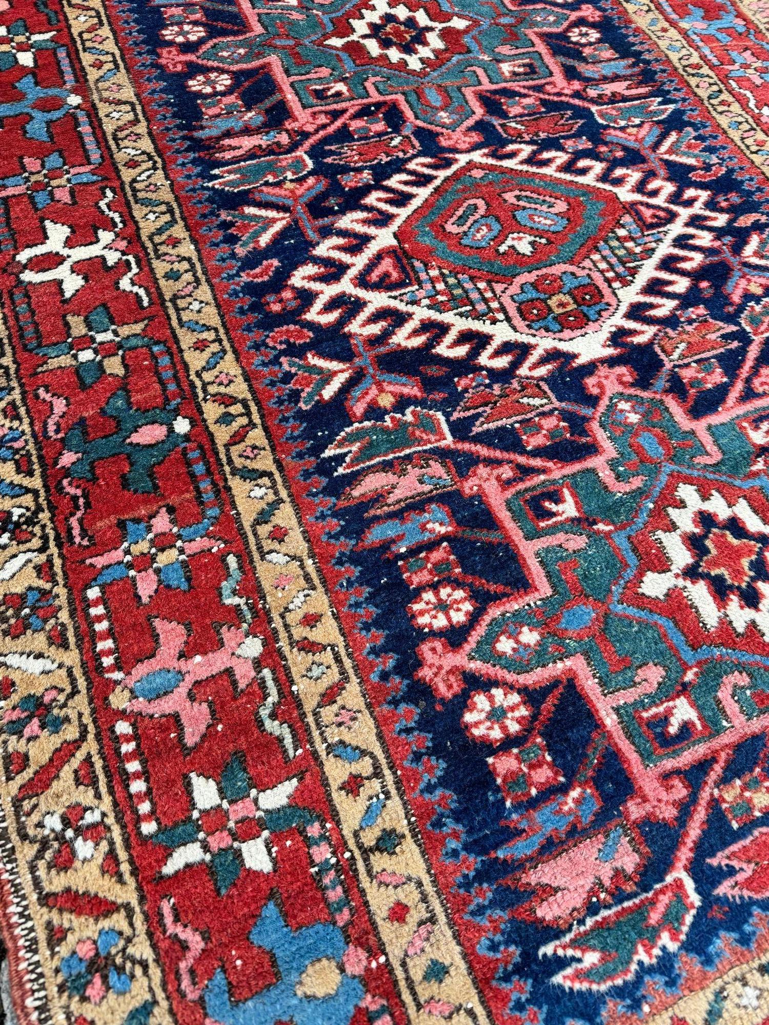 Tappeto antico Karadja 1,35 m x 1,00 m in vendita 10