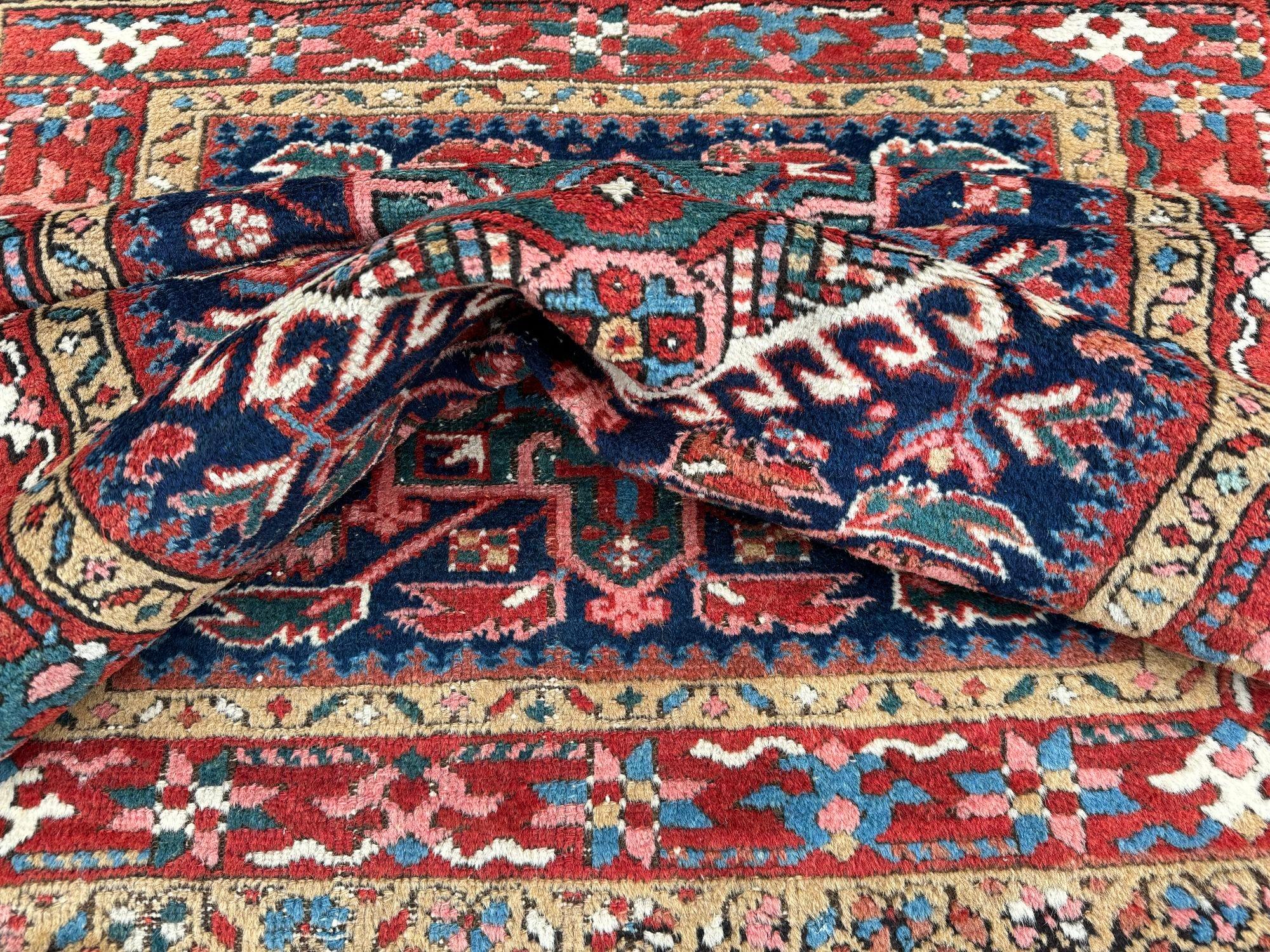 Tappeto antico Karadja 1,35 m x 1,00 m in vendita 12