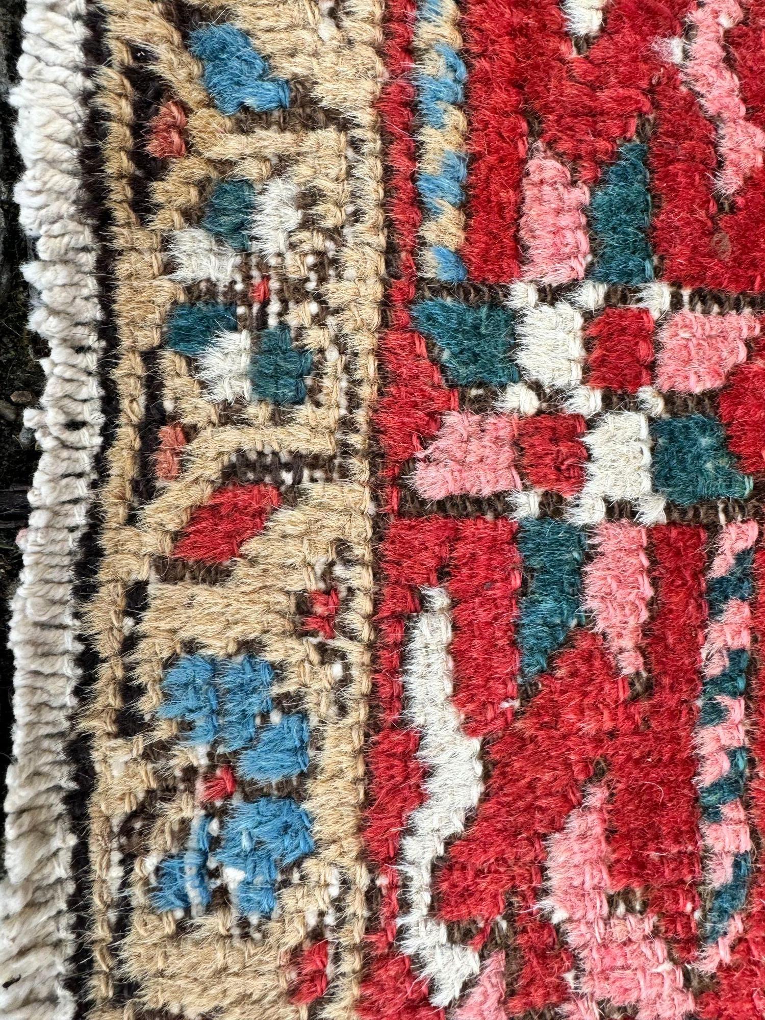 Tappeto antico Karadja 1,35 m x 1,00 m in vendita 15
