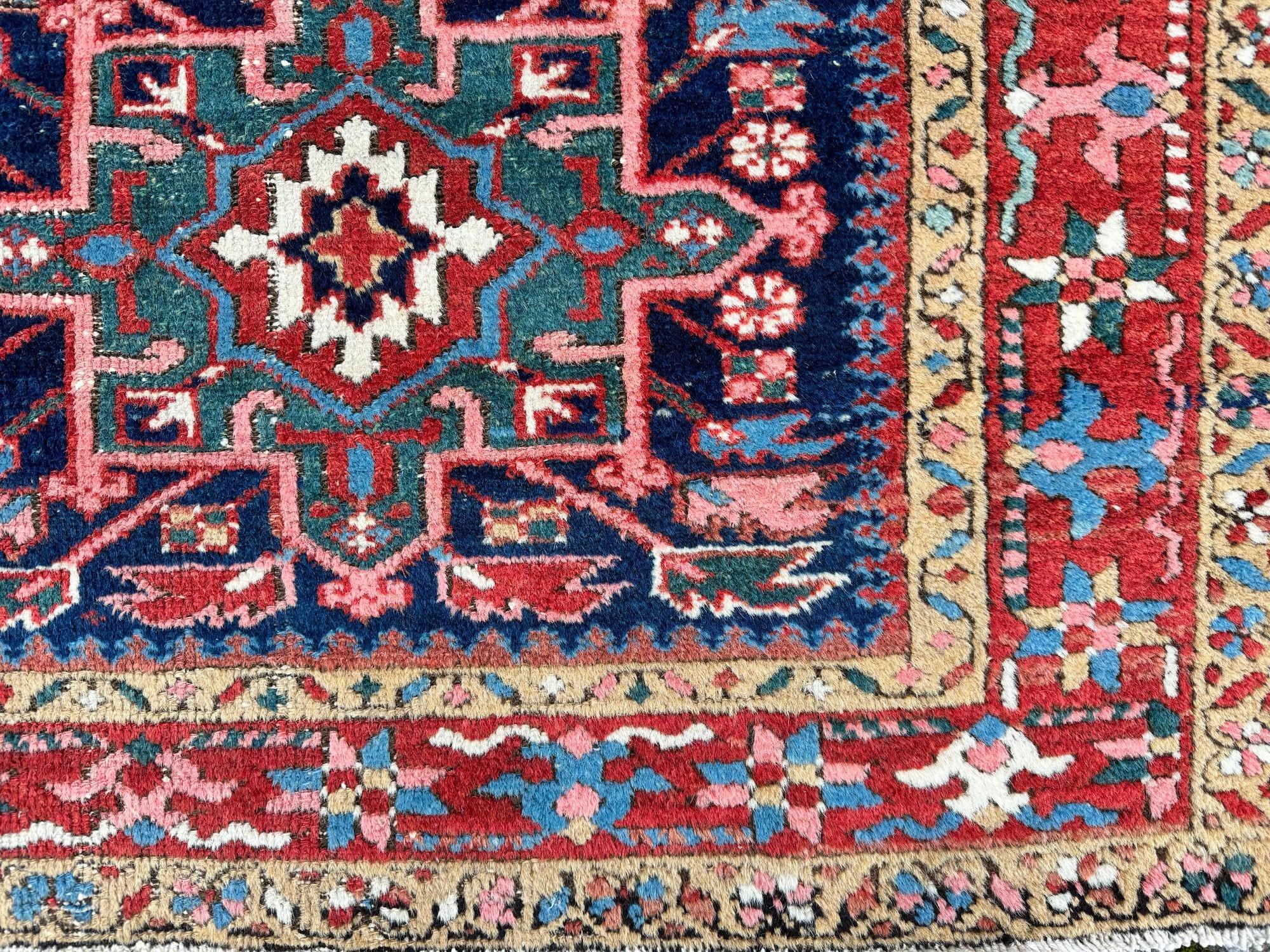 Tappeto antico Karadja 1,35 m x 1,00 m in vendita 2