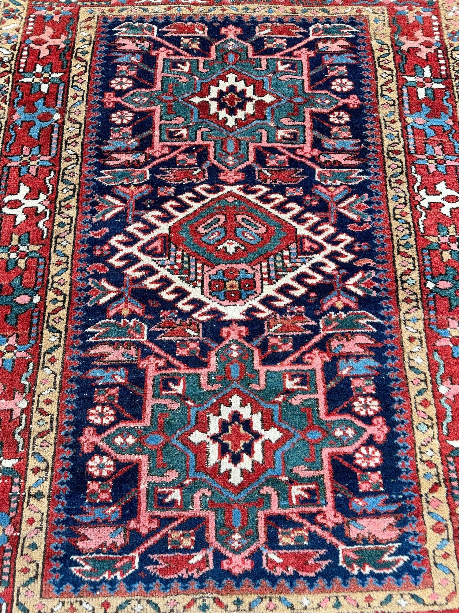 Tappeto antico Karadja 1,35 m x 1,00 m in vendita 3