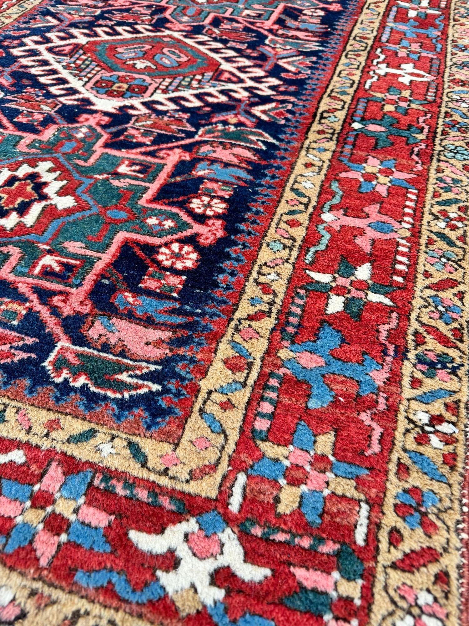 Tappeto antico Karadja 1,35 m x 1,00 m in vendita 4
