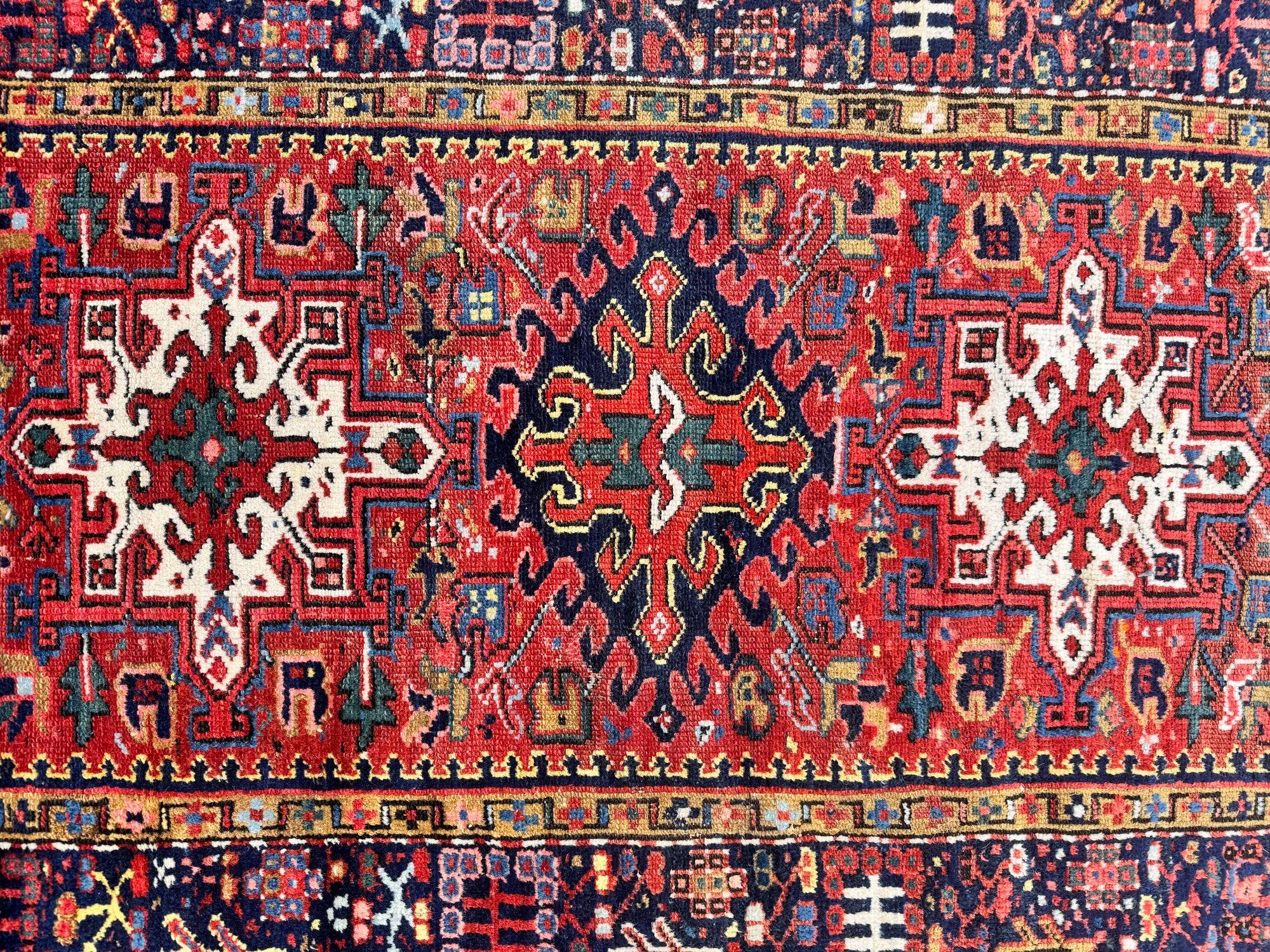 Antiker Karadja Teppich 1.48m x 1.00m im Angebot 10