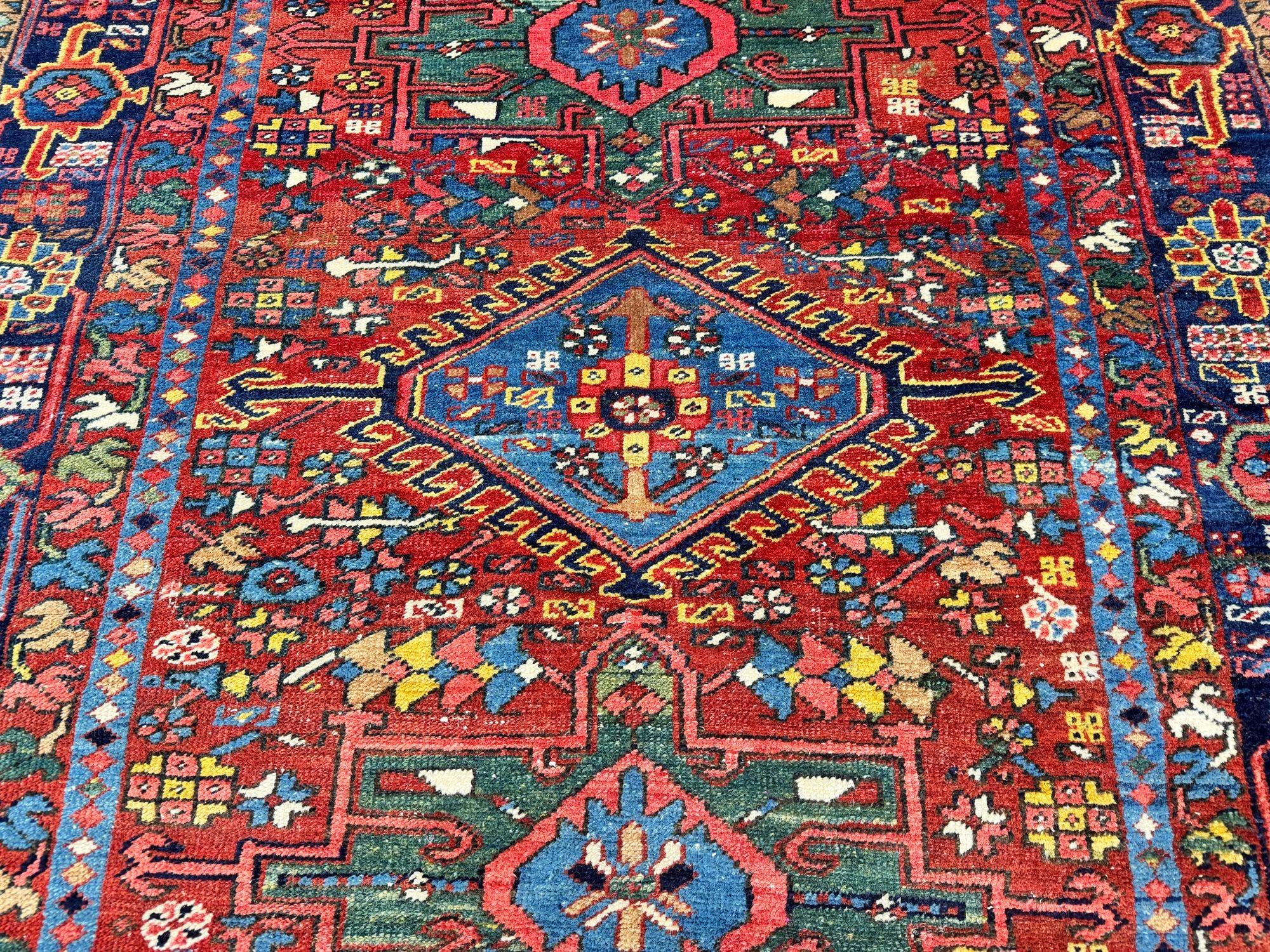 Antiker Heriz` Teppich 1,81 m x 1,44 m, antik im Angebot 3