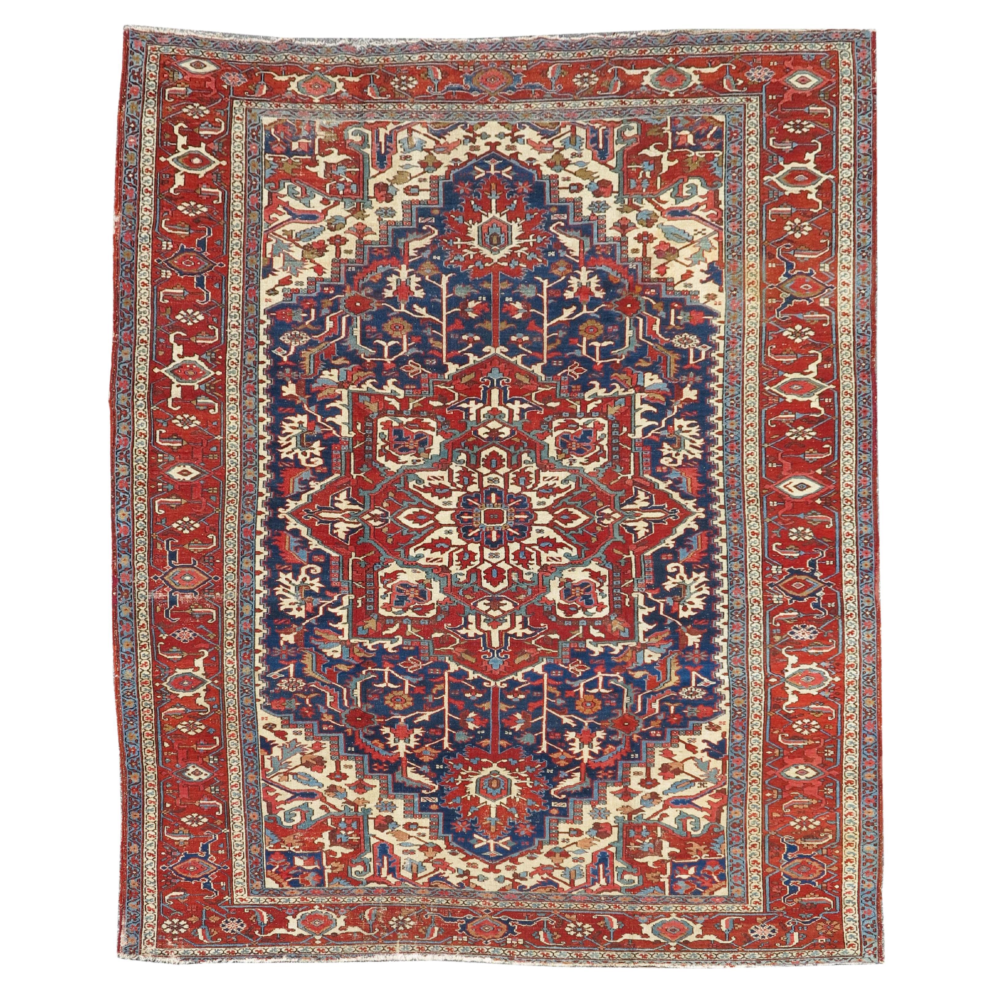 Antiker Karaja-Teppich, frühes 20. Jahrhundert, 9'3" × 12'7"