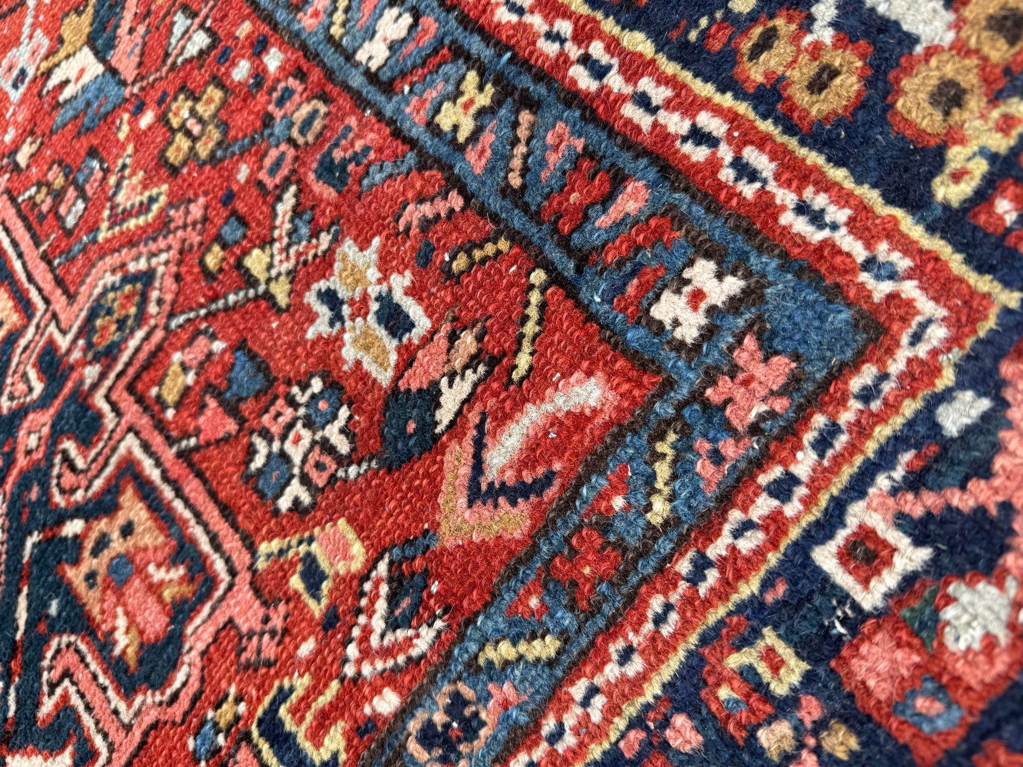 Antique Karaja Rug 1.31m x 1.13m For Sale 5