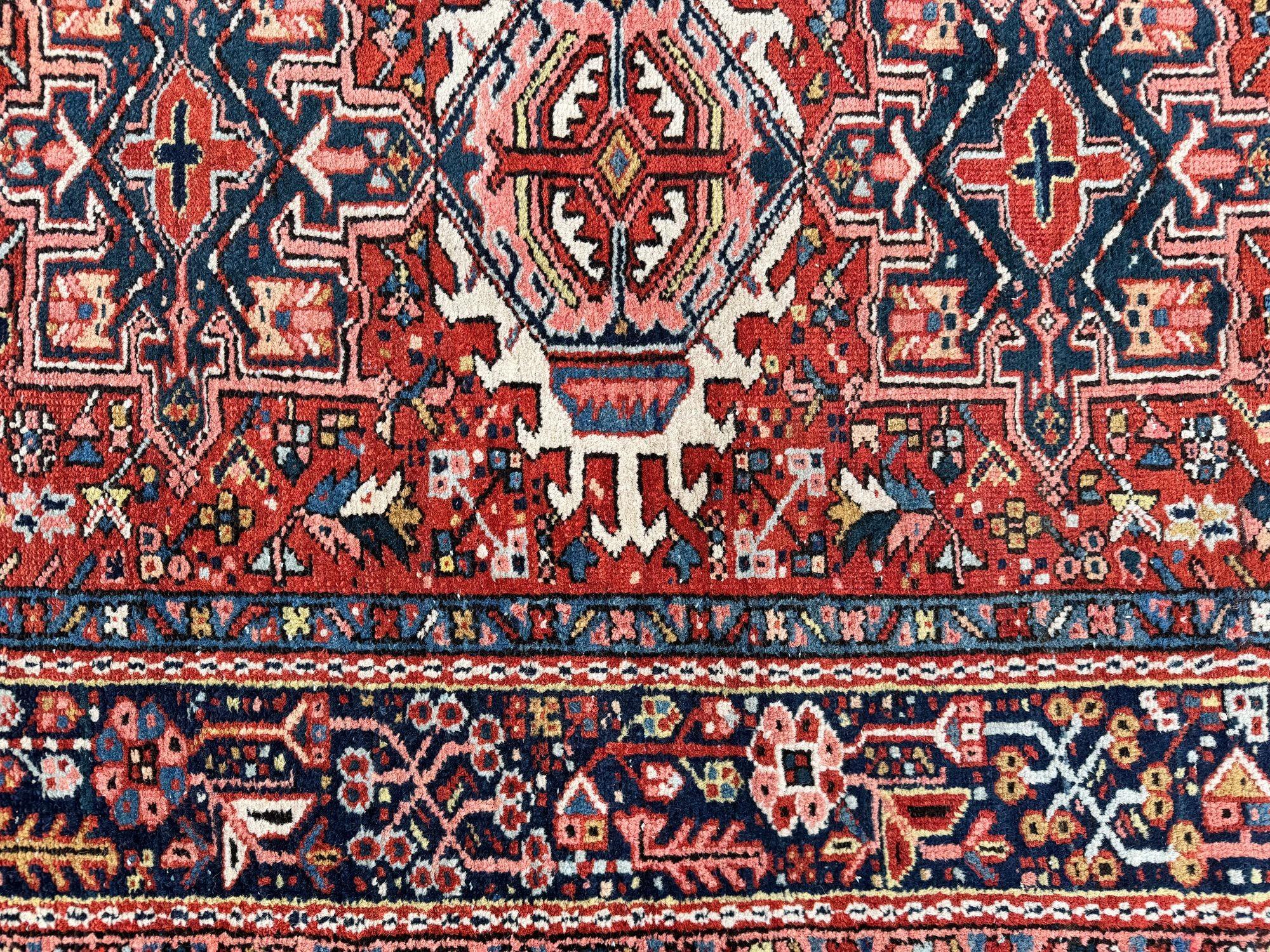 Antique Karaja Rug 1.31m x 1.13m For Sale 8