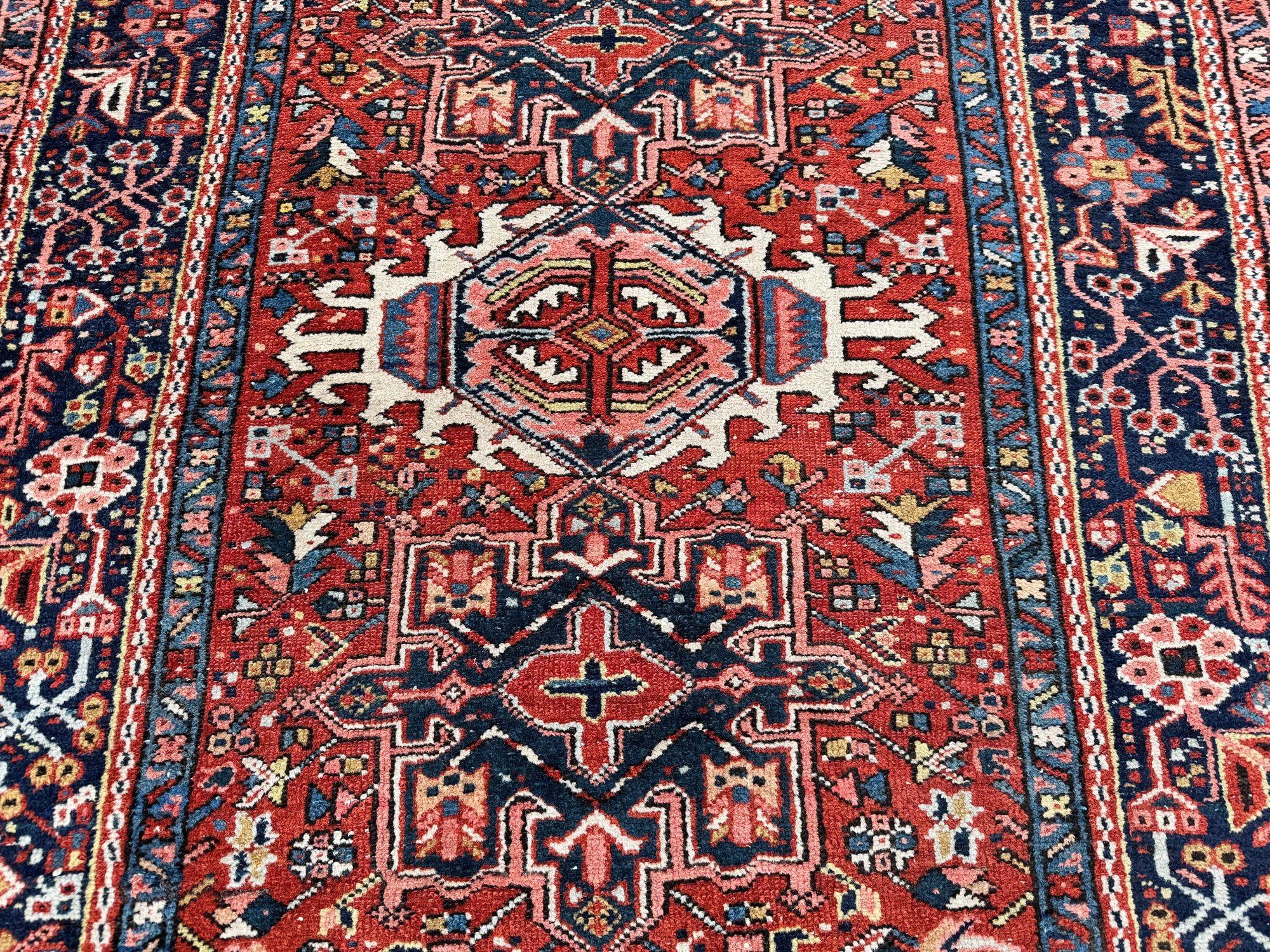 Antique Karaja Rug 1.31m x 1.13m For Sale 3