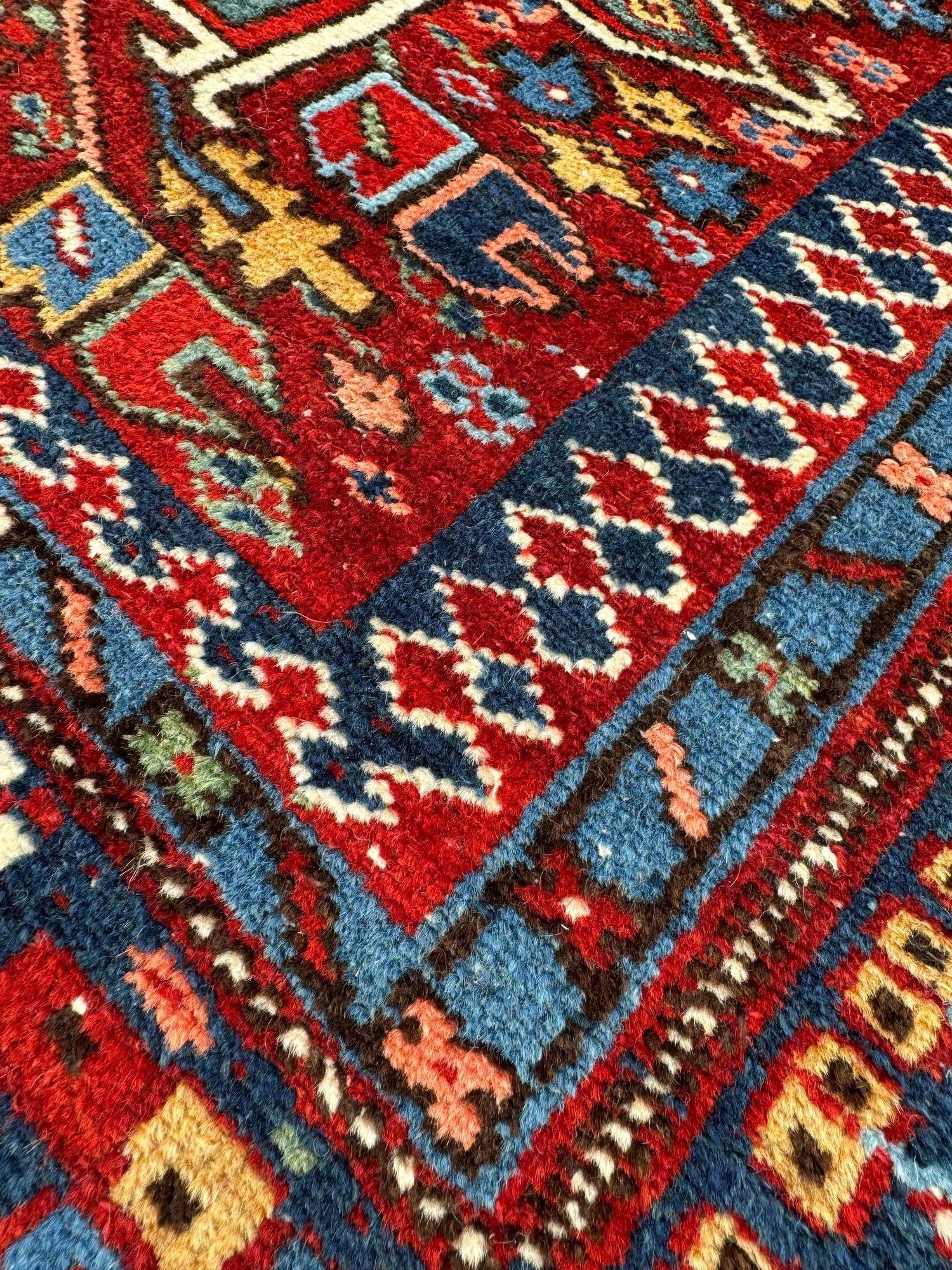 Tappeto antico Karaja 1,91 m x 1,30 m in vendita 5