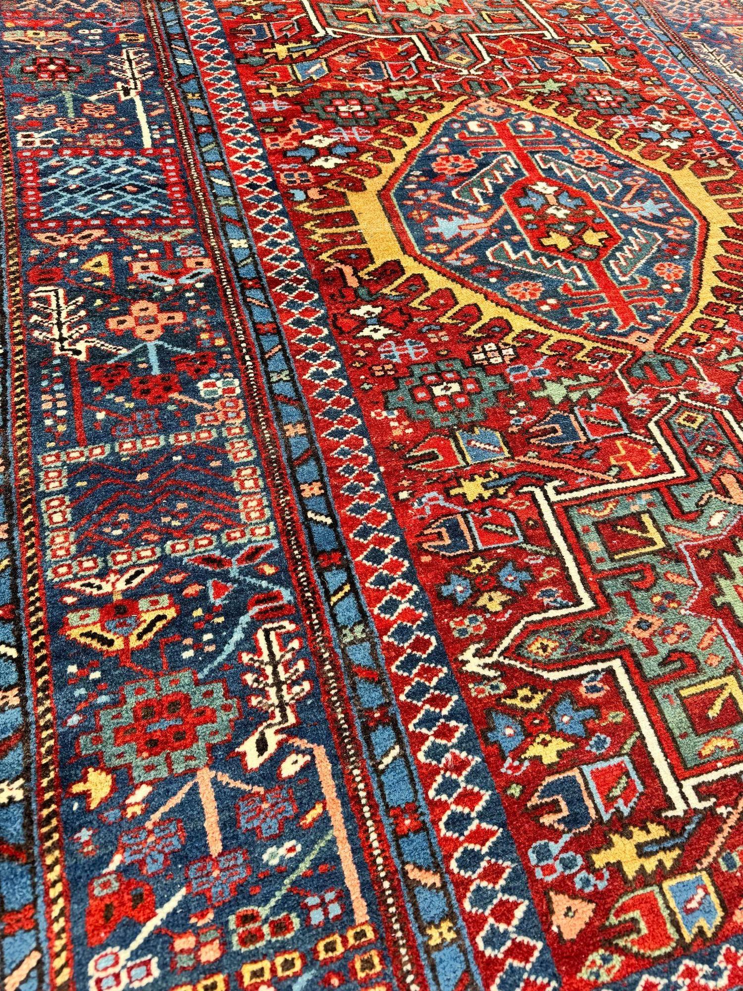 Tappeto antico Karaja 1,91 m x 1,30 m in vendita 10