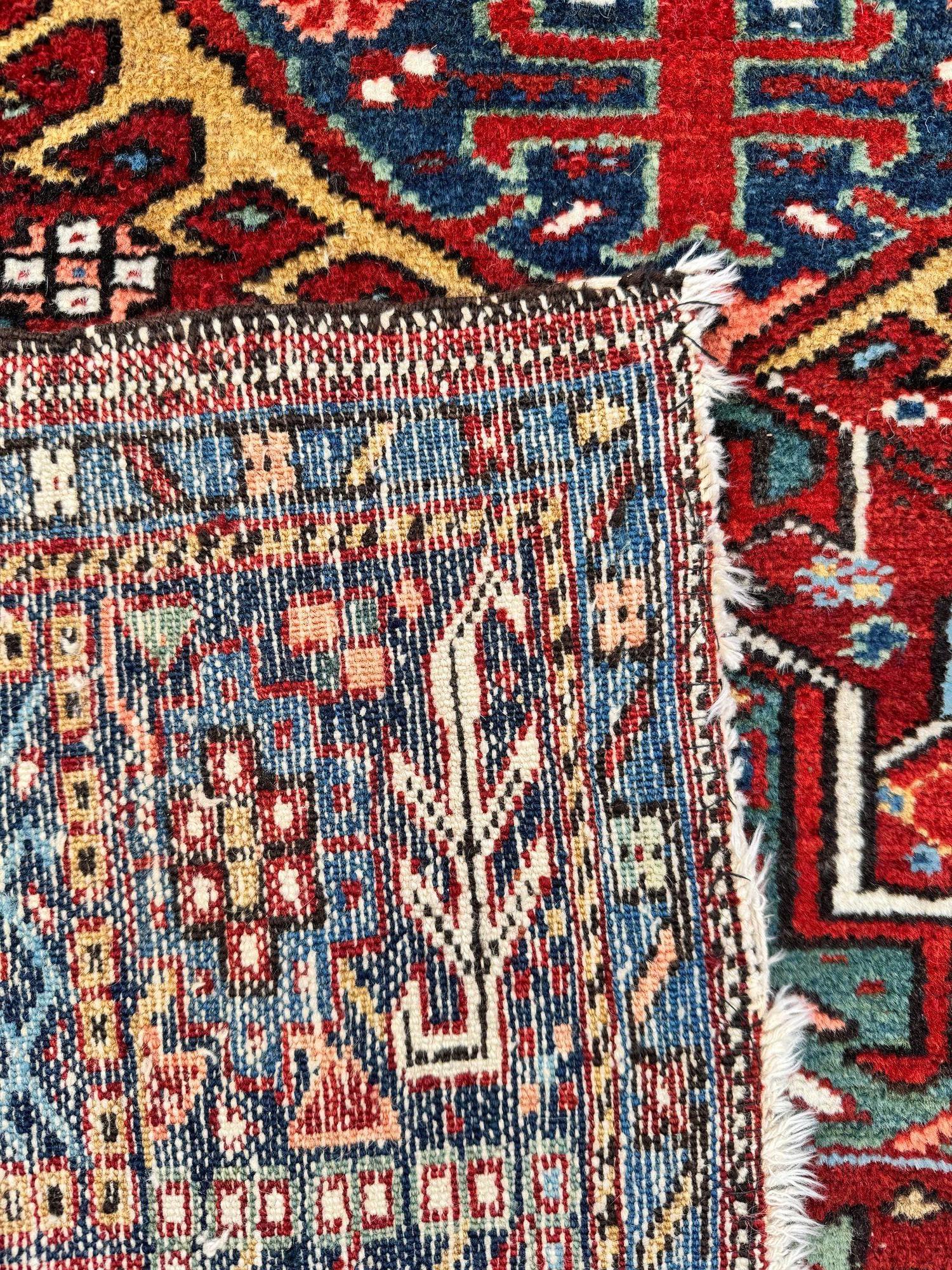 Tappeto antico Karaja 1,91 m x 1,30 m in vendita 12