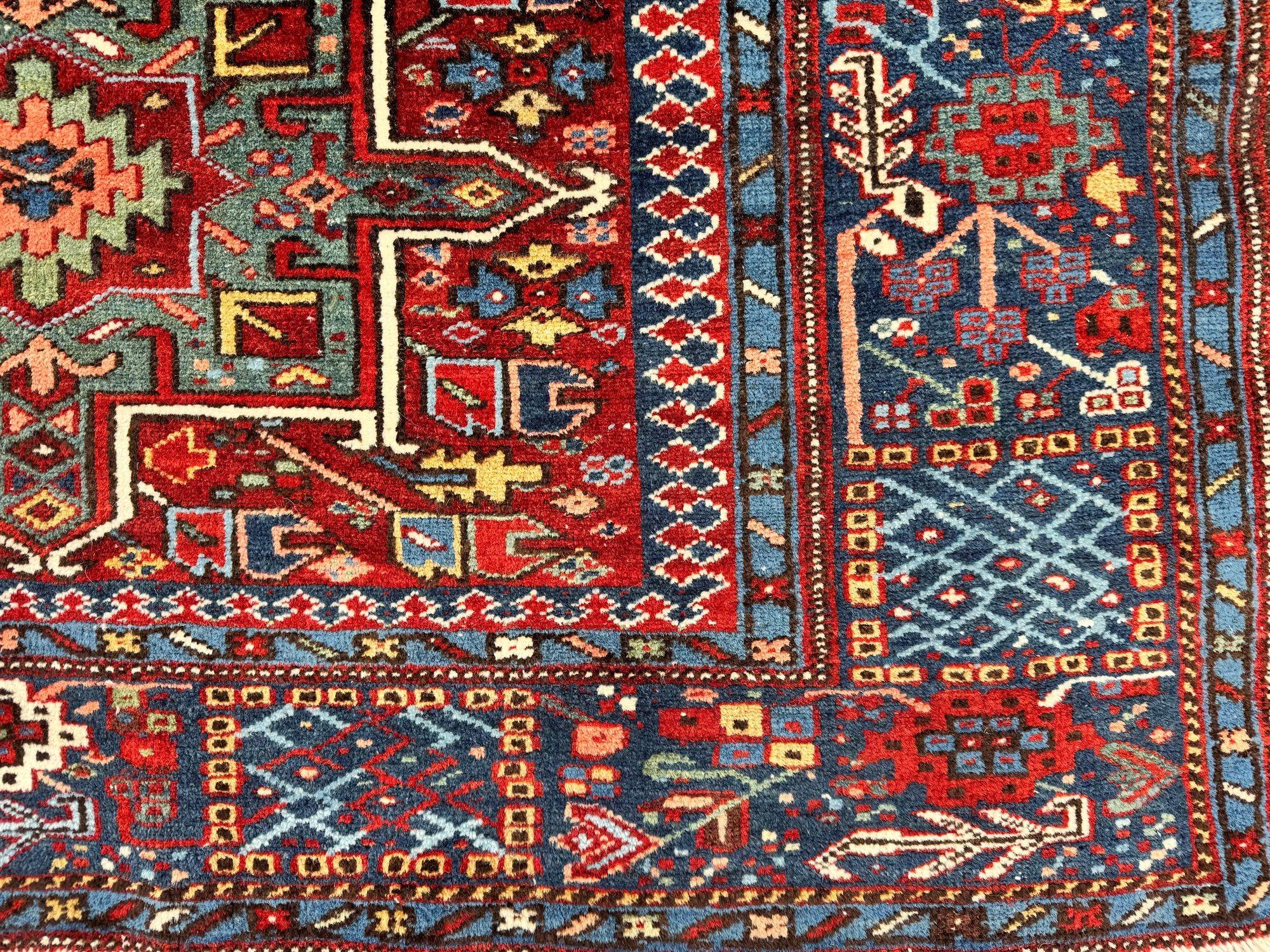 Tappeto antico Karaja 1,91 m x 1,30 m in vendita 2