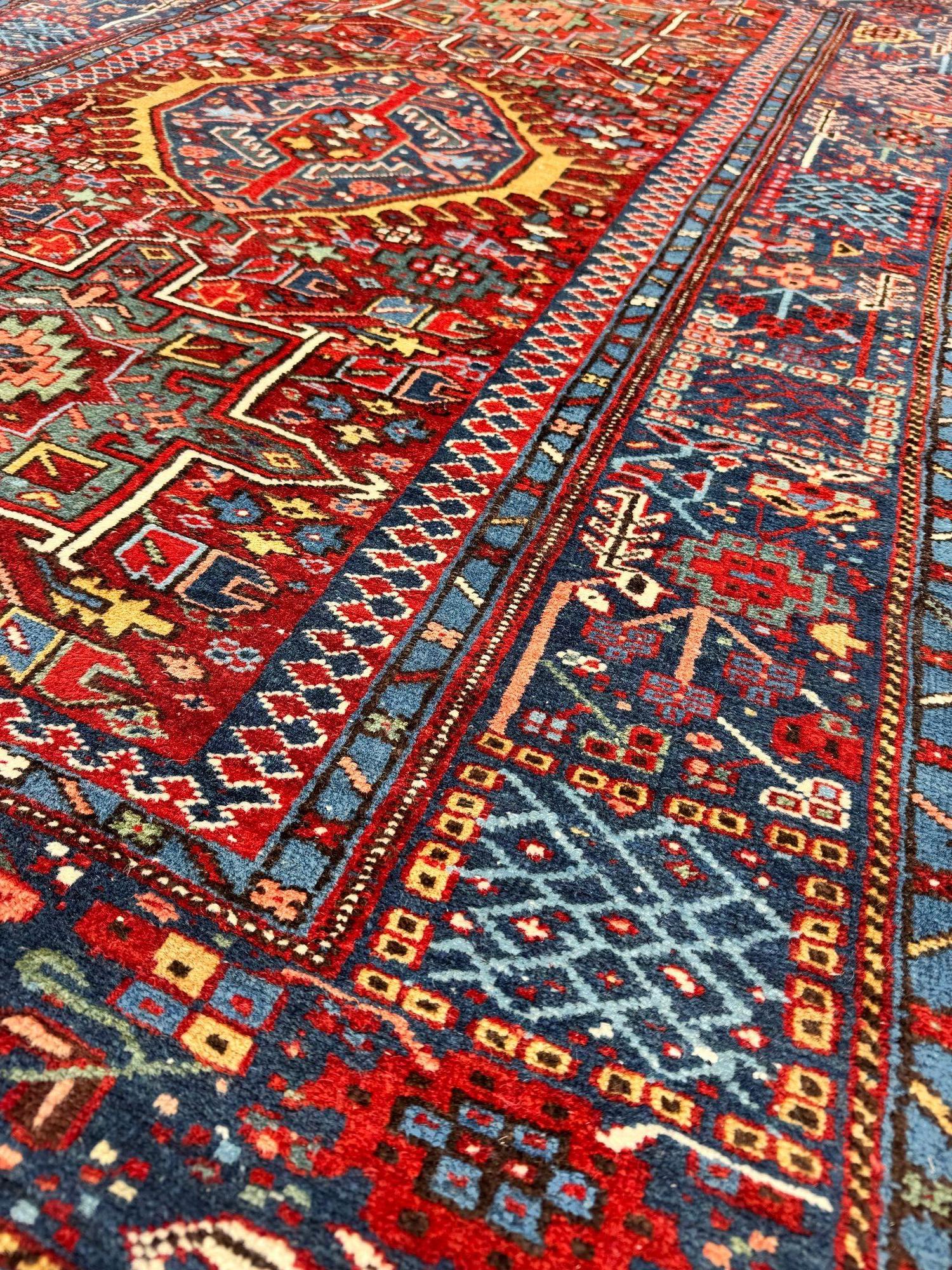 Tappeto antico Karaja 1,91 m x 1,30 m in vendita 4