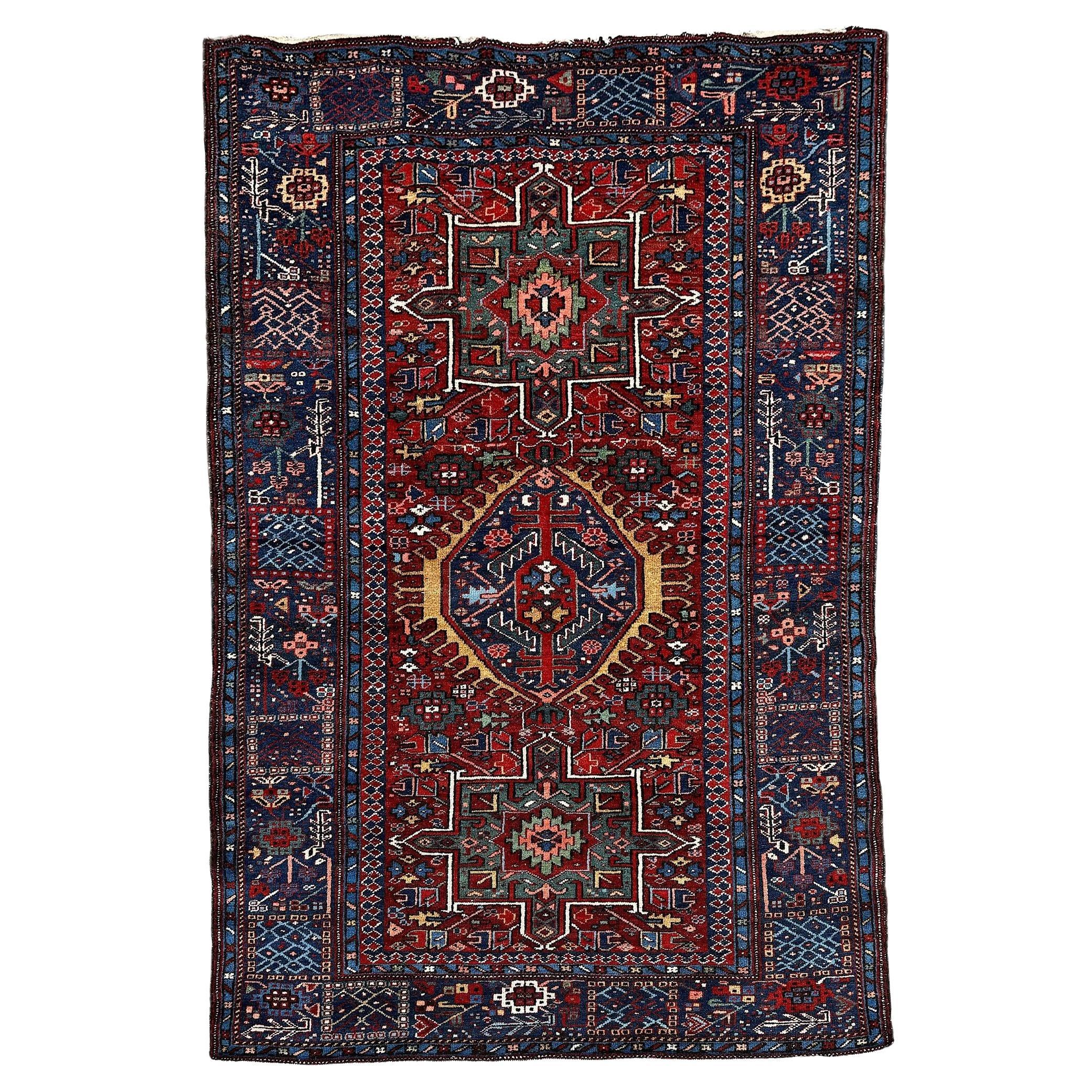 Tappeto antico Karaja 1,91 m x 1,30 m