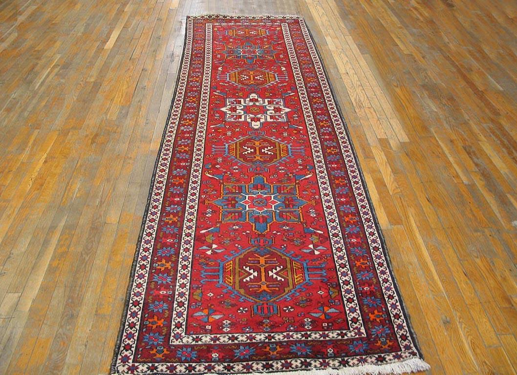 Antiker Karaja-Teppich, Größe: 3'7