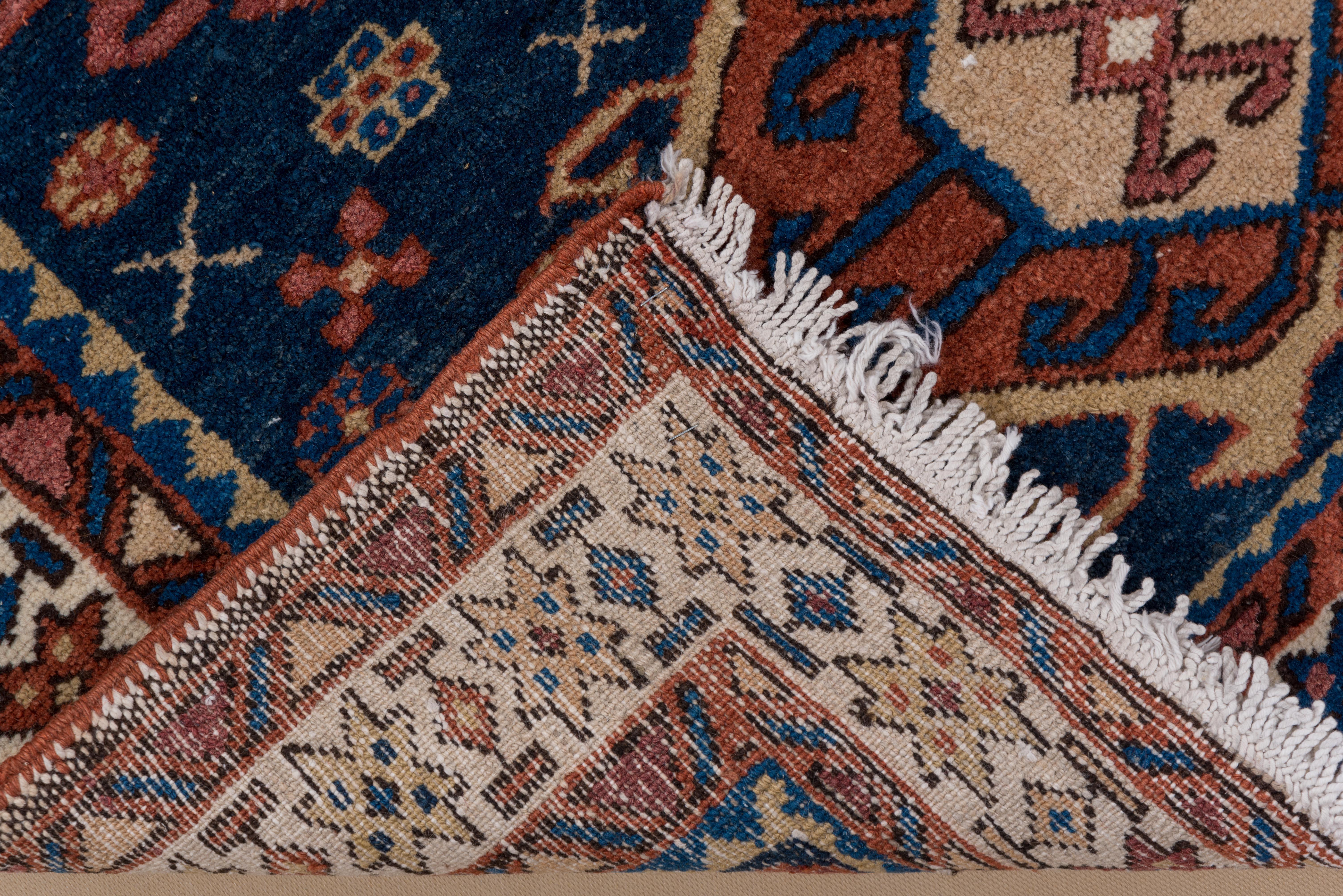 Antique Karaje Rug in Triple Motif In Good Condition For Sale In New York, NY