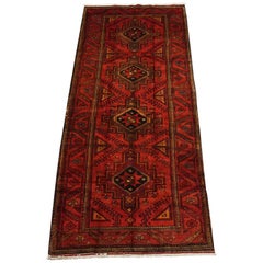 Antique Karajeh Gallery Runner, circa 1940