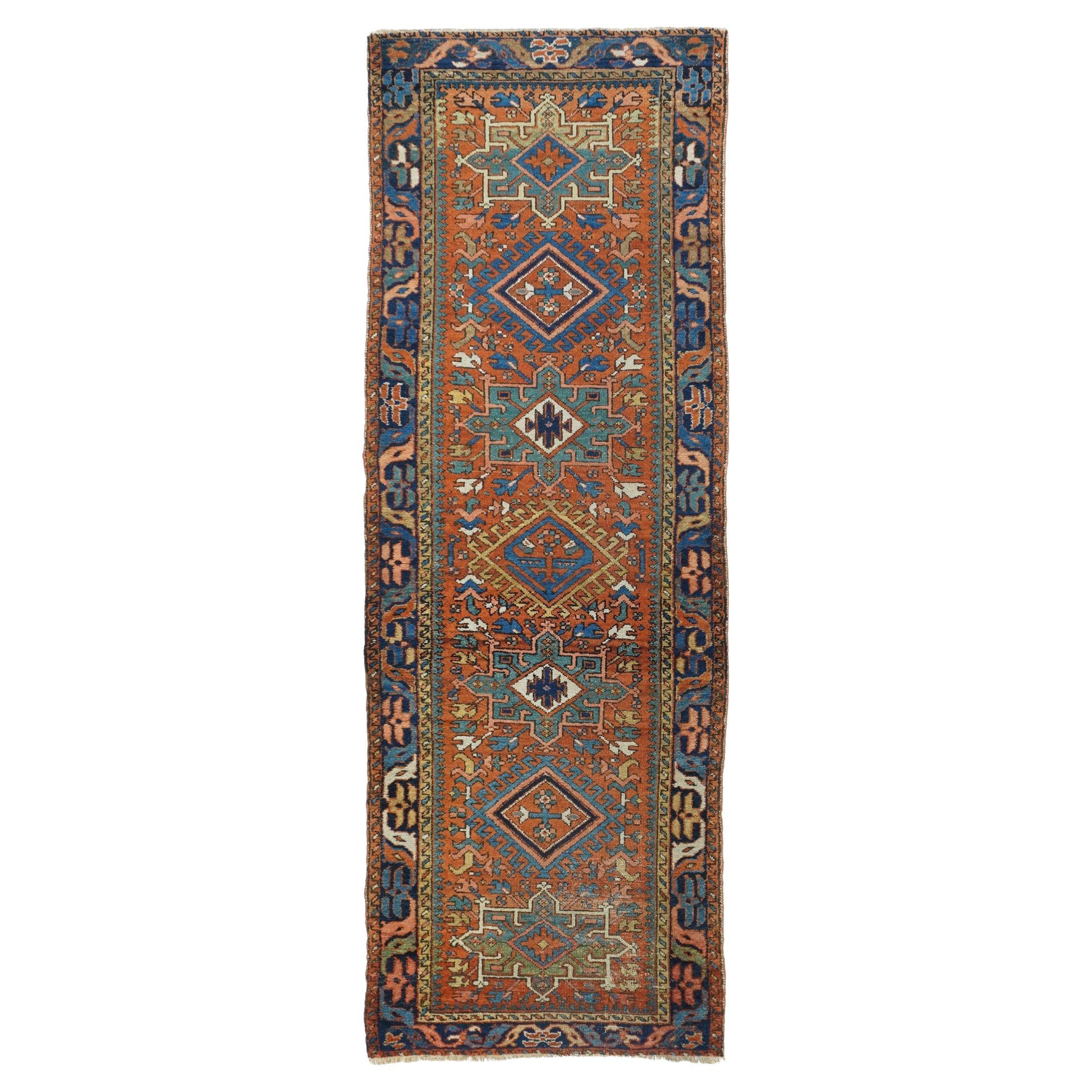 Antique Karajeh Rug 3'1'' x 8'11''