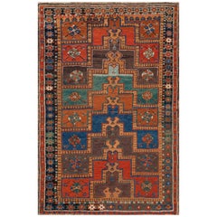 Antique Karapinar Stepped Arch Prayer Rug, Central Anatolia, Mid-19th Century
