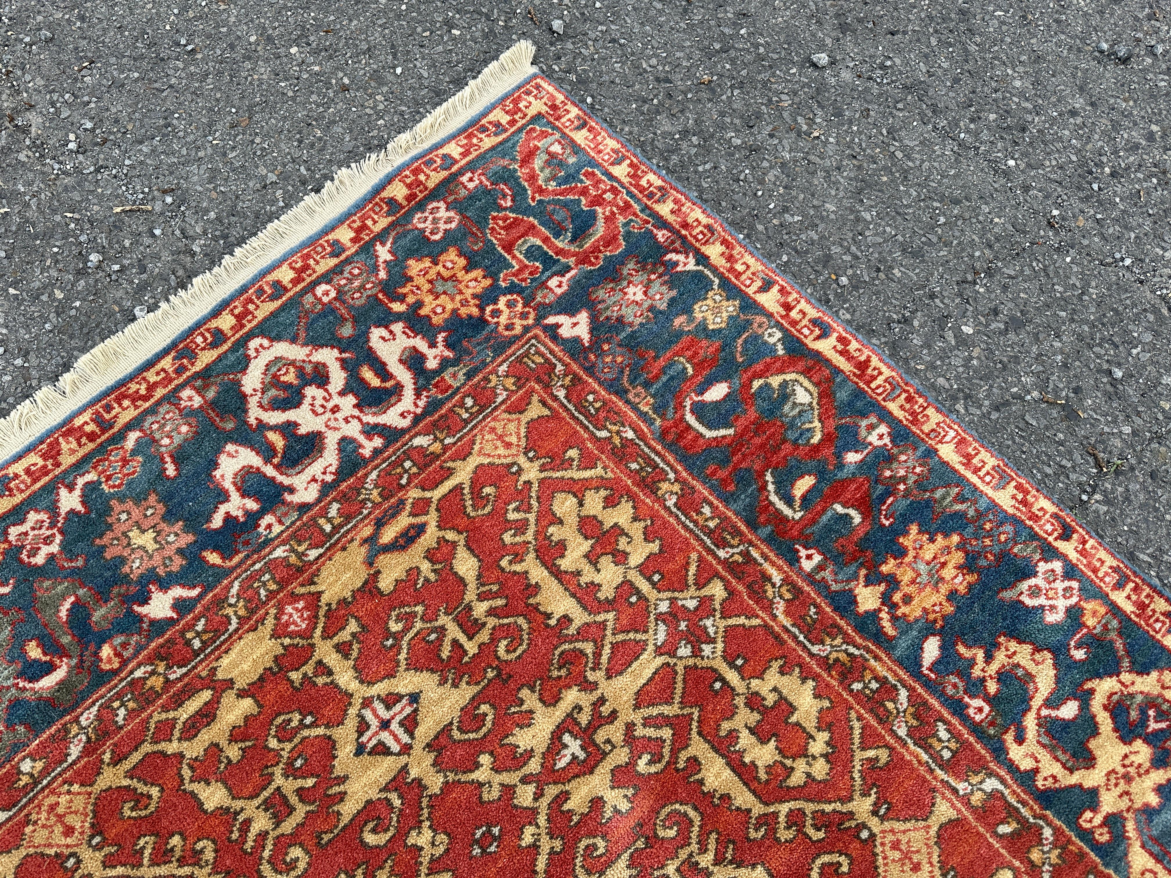 Tappeto Karastan antico con design turco Ushak - RR5238 in vendita 3