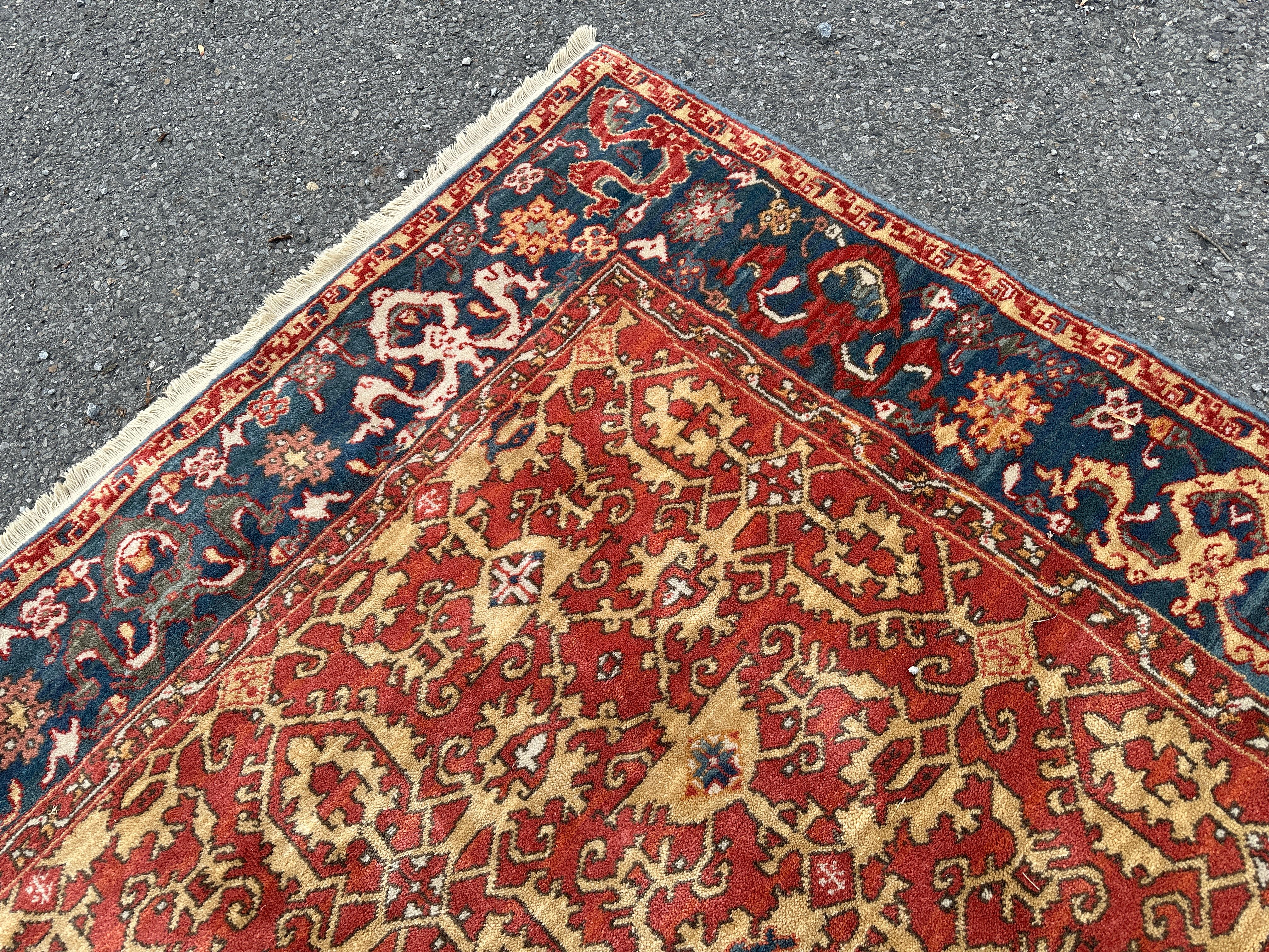Tappeto Karastan antico con design turco Ushak - RR5238 in vendita 4