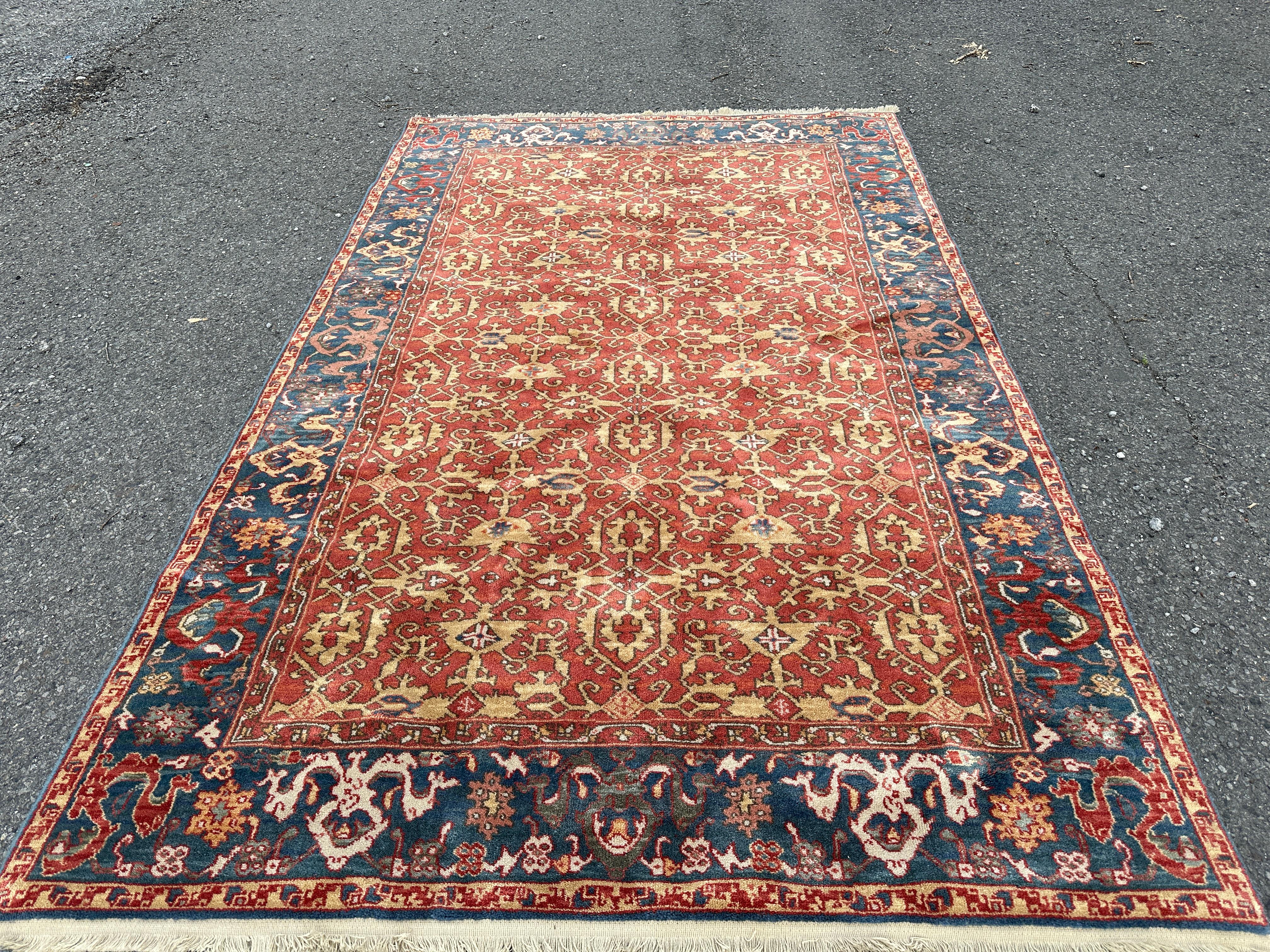 Tappeto Karastan antico con design turco Ushak - RR5238 in vendita 9
