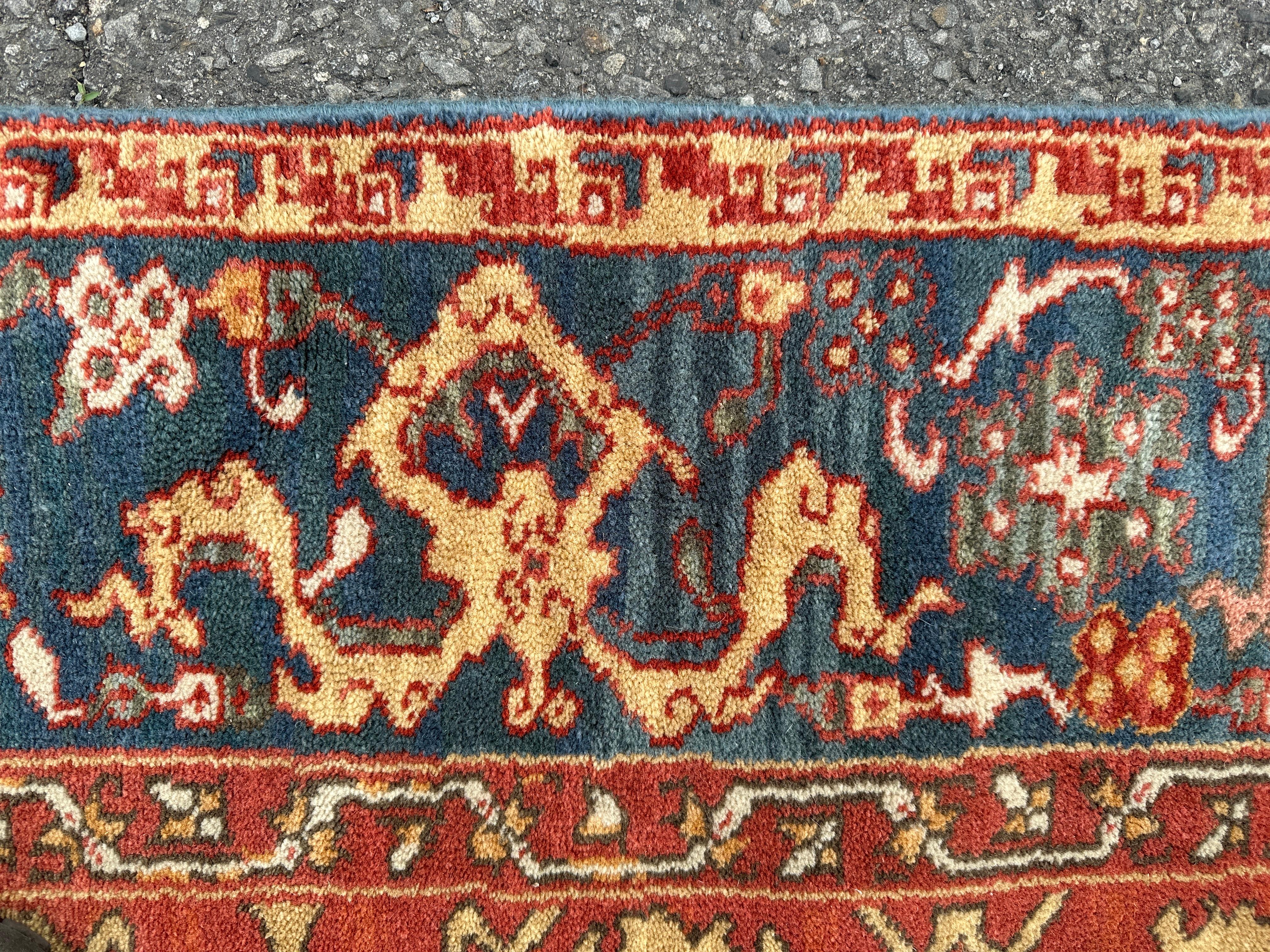 XX secolo Tappeto Karastan antico con design turco Ushak - RR5238 in vendita