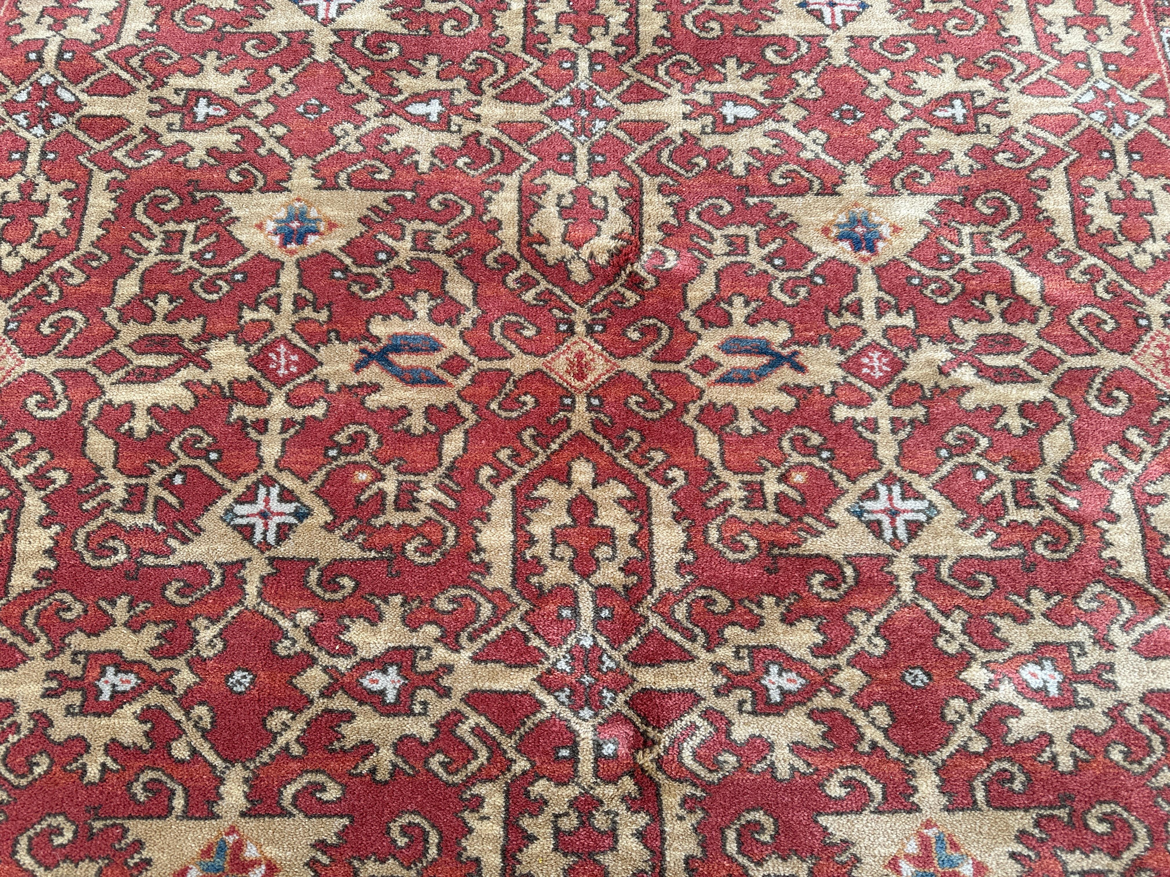 Tappeto Karastan antico con design turco Ushak - RR5238 in vendita 1