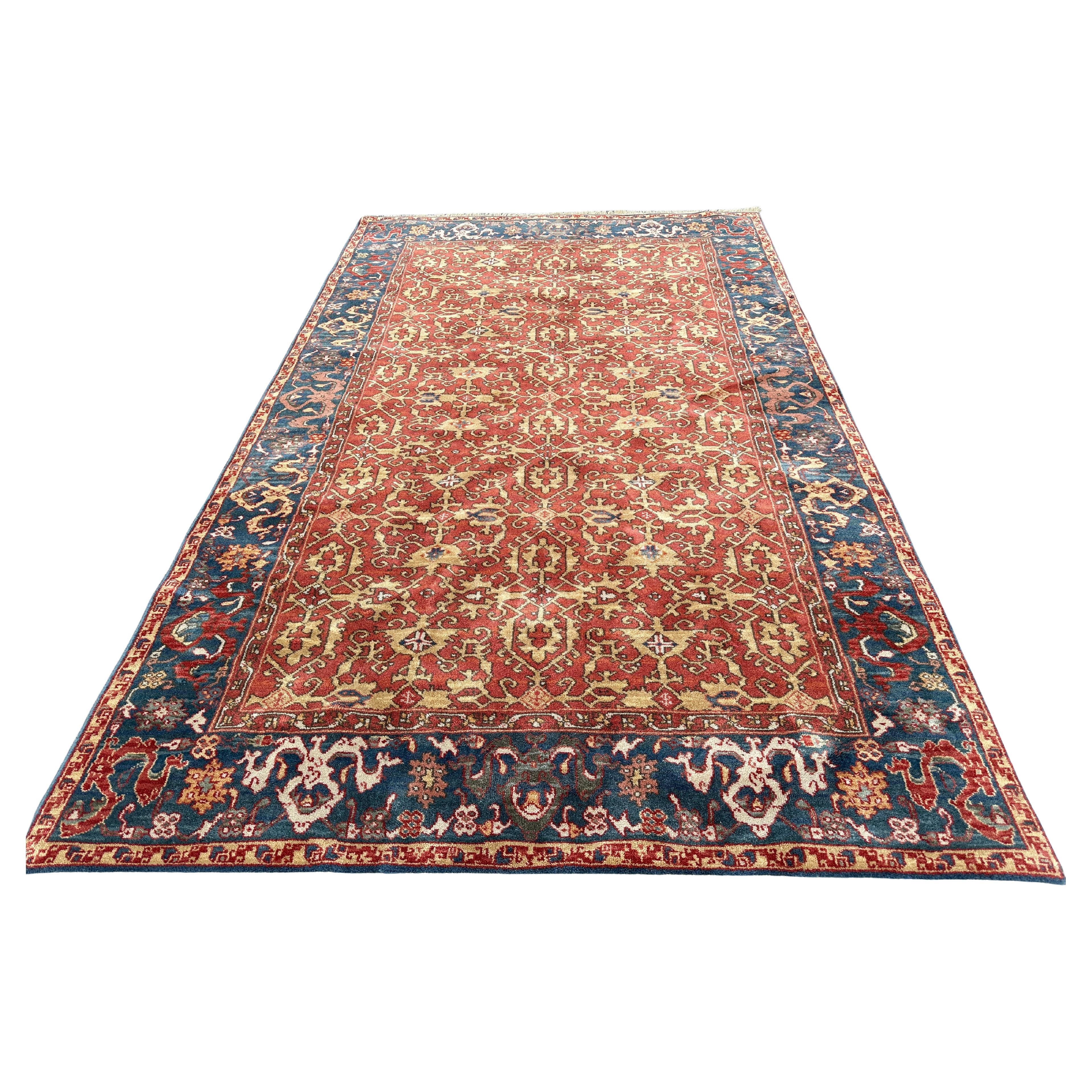 Tappeto Karastan antico con design turco Ushak - RR5238 in vendita