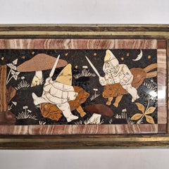 Antique Karlsbader casket, Bohemia, circa 1900/10