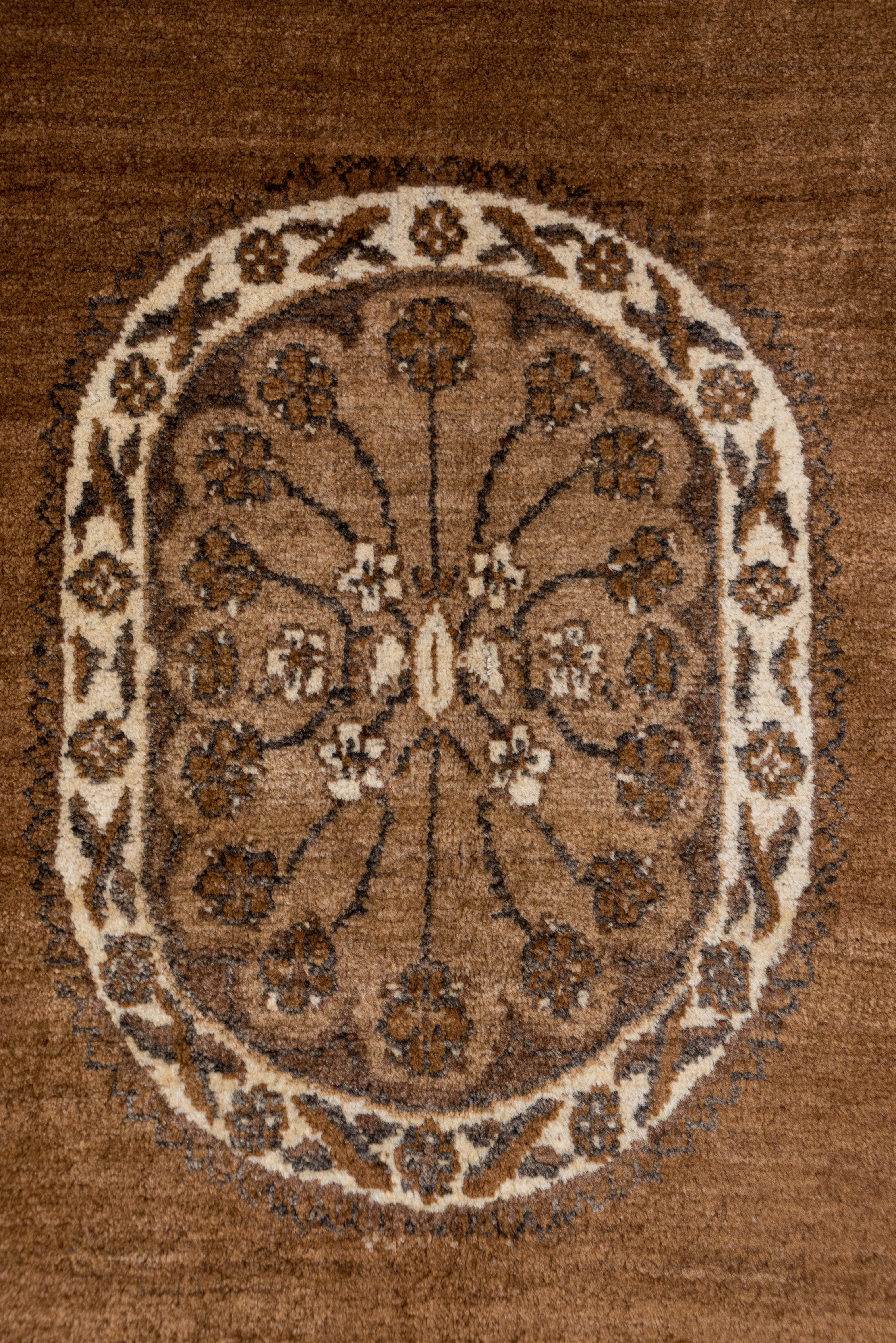 Tribal Antique Kars Carpet, Brown Tones