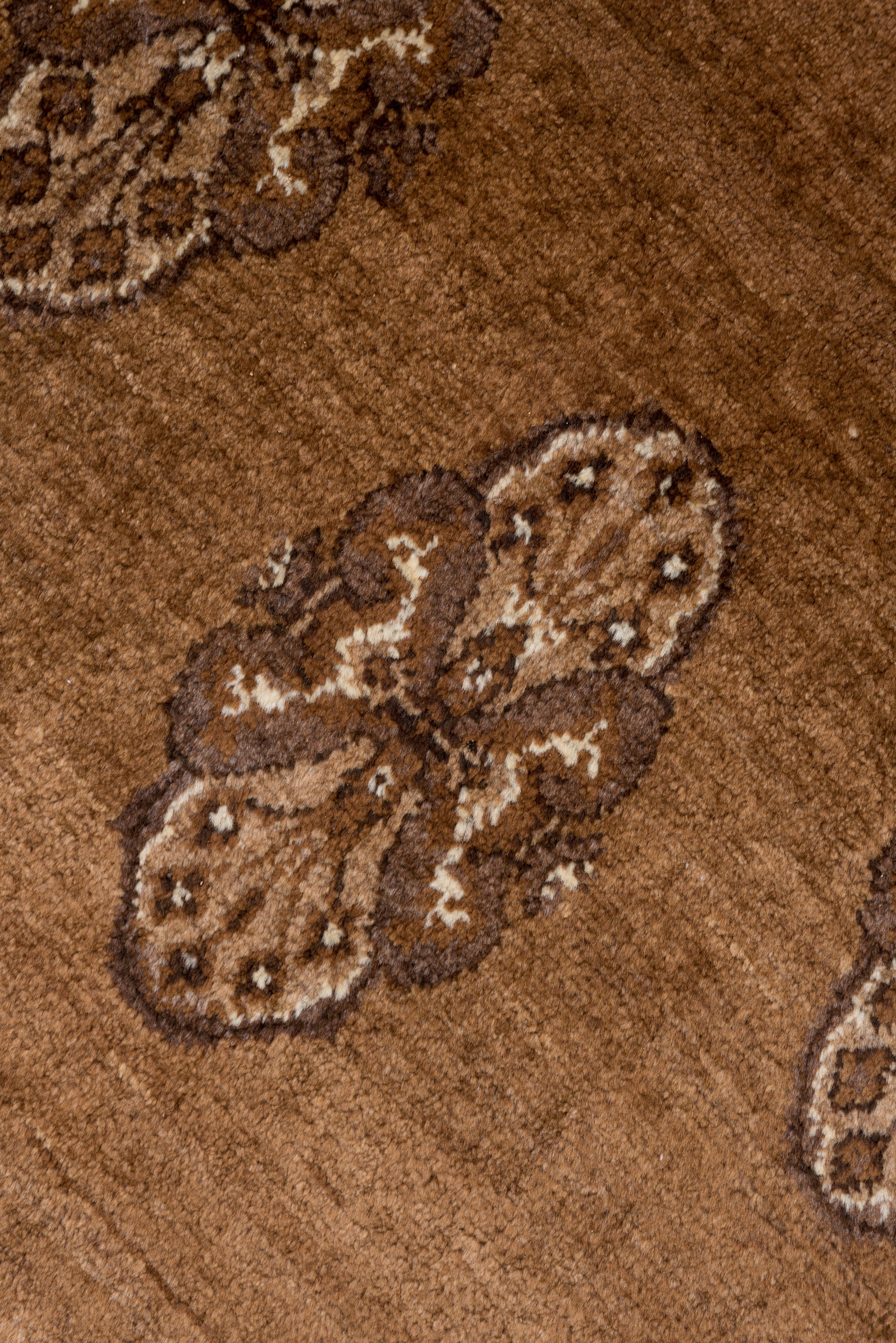 Turkish Antique Kars Carpet, Brown Tones