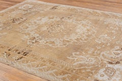 Antique Kars Rug with Detailed Borders in Earthy Tones