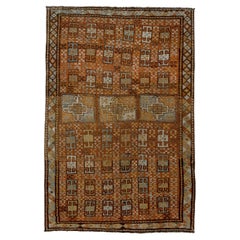 Antique Kars Rug with Red Field and an 'Aina Gul' Design 