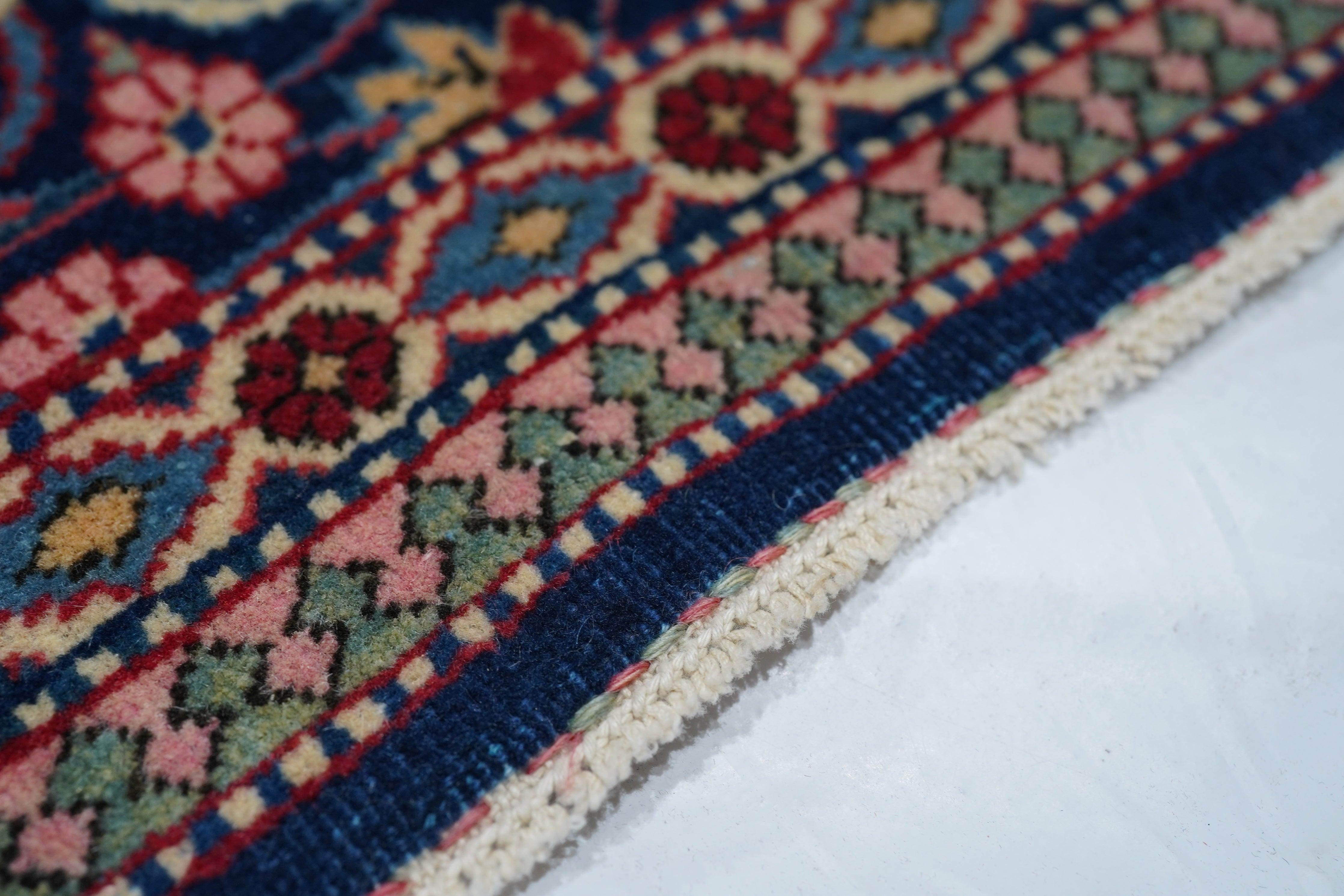 Early 20th Century Antique Kashan Dabir Rug For Sale