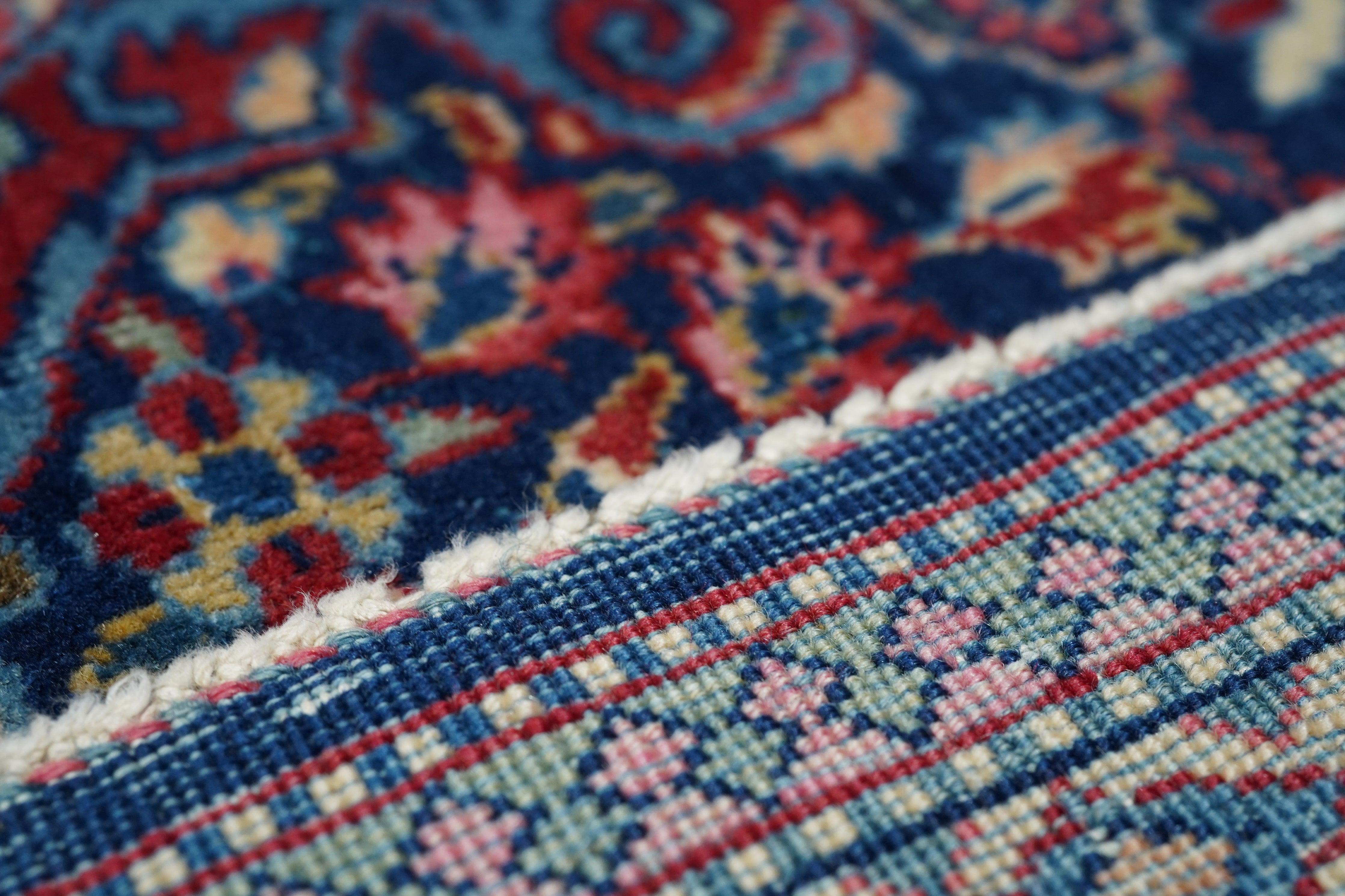 Tapis Kashan Dabir ancien de 4'4'' x 6'8'' en vente 2