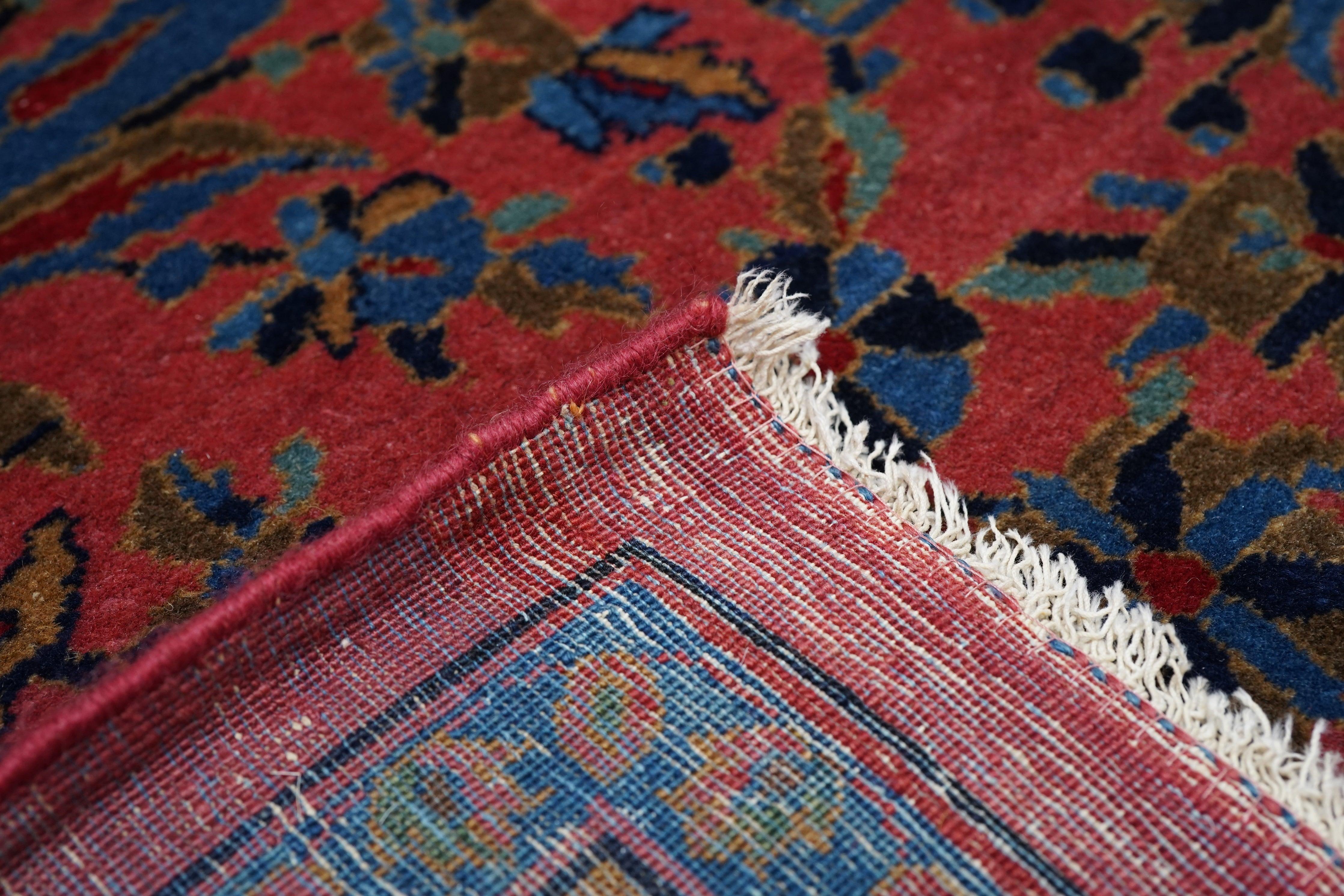 Antiker Kashan-Teppich 11'7'' x 15'3'' im Angebot 3