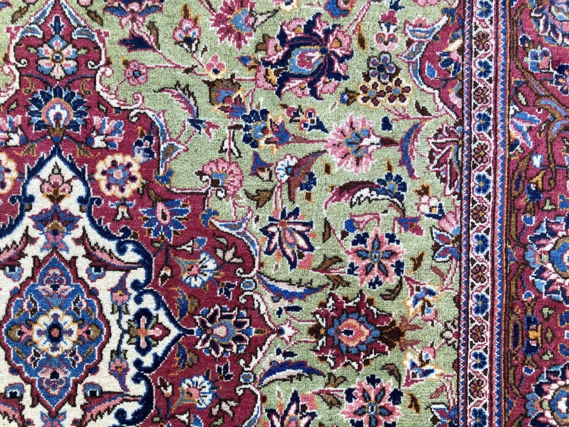 Antiker Kashan Teppich 2.10m x 1.33m im Angebot 6